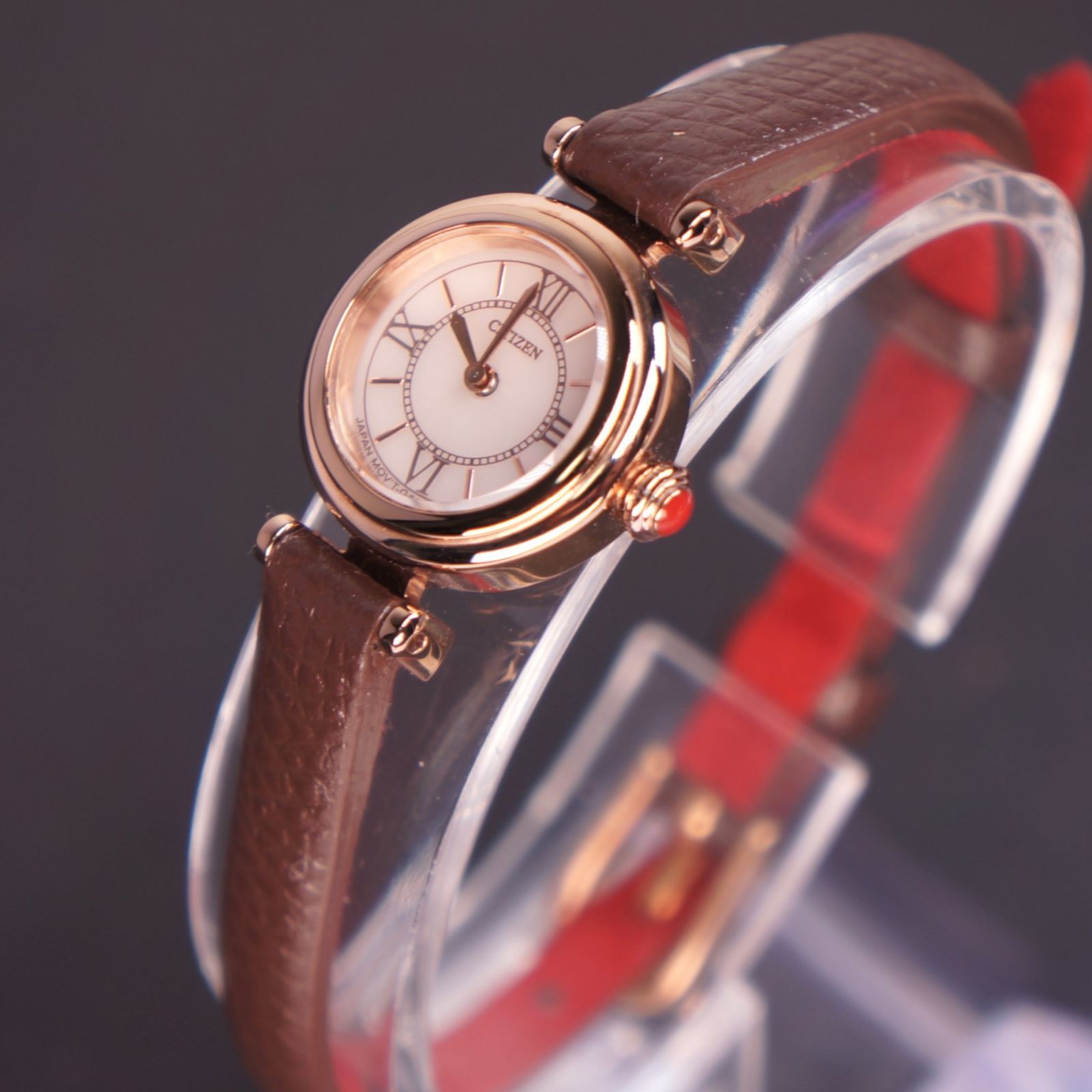 稼働 citizen Kii EG7083-04W 現行販売品 純正ベルト