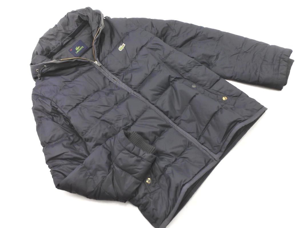 LACOSTE ラコステ ダウン ジャケット size50 黒 メンズ