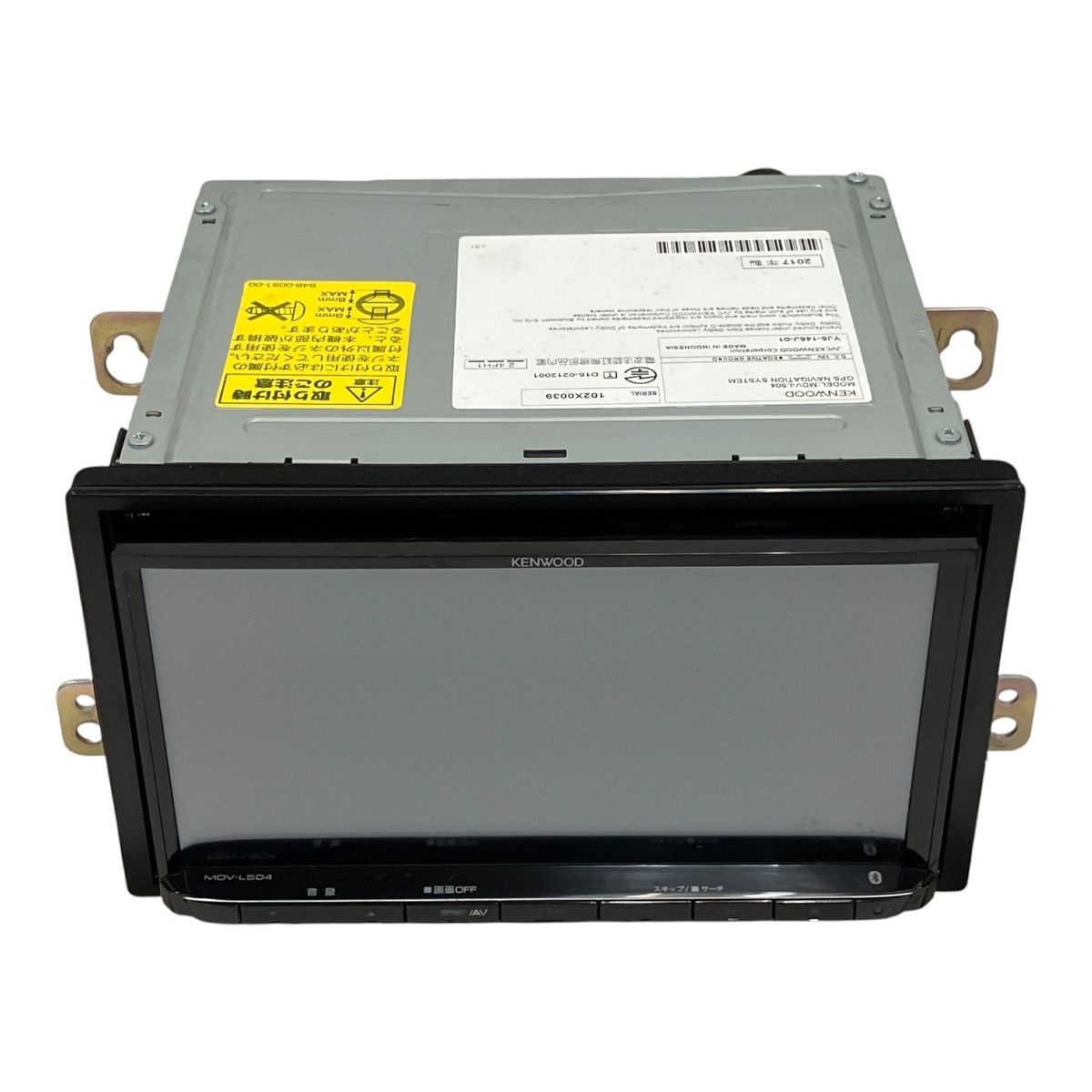 KENWOOD カーナビ MDV-L504 地図2016 KENWOOD MDV-L504 ナビ カー用品 ケンウッド 地図2016年 中古