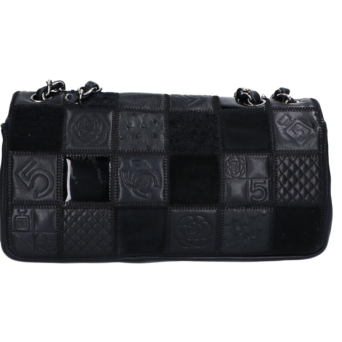  CHANEL シャネル 10番台 アイコン チョコバー チェーン ショルダーバッグ ショルダーバッグ