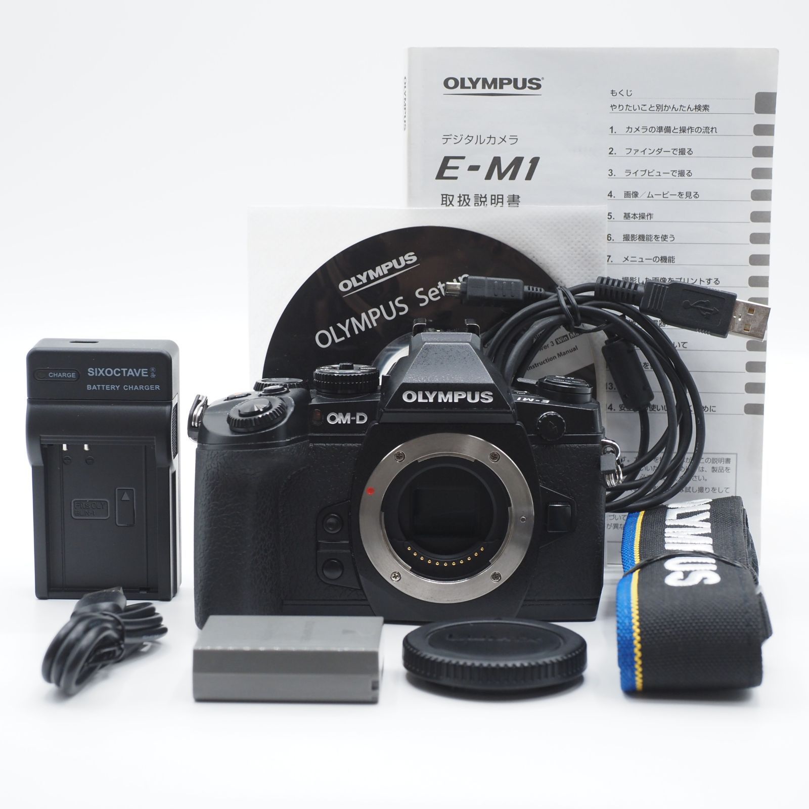 ショット数6 184回 OLYMPUS オリンパス OM-D E-M1 ボディ ミラーレス 上品 2908
