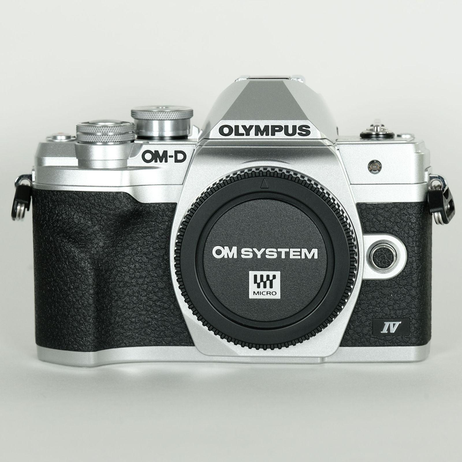 シャッター数1 786回 OLYMPUS OM-D E-M10 Mark IV ボディ シルバー ミラーレス一眼カメラ