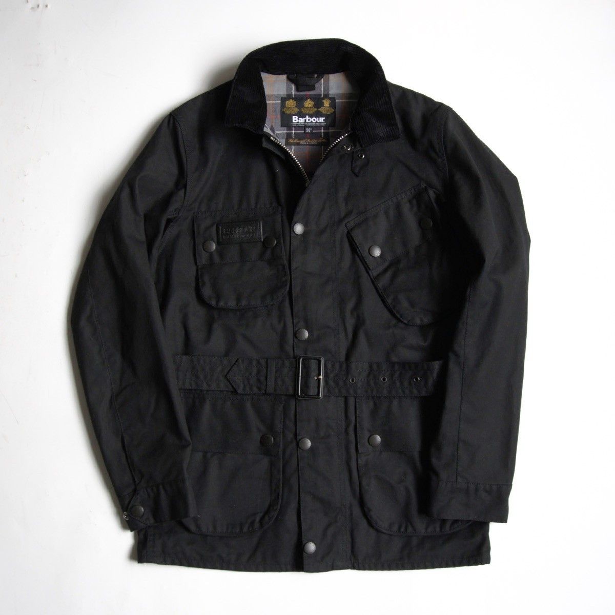 BARBOUR SL International Jacket 38 インターナショナル オイルド モーターサイクル ジャケット s 2511003