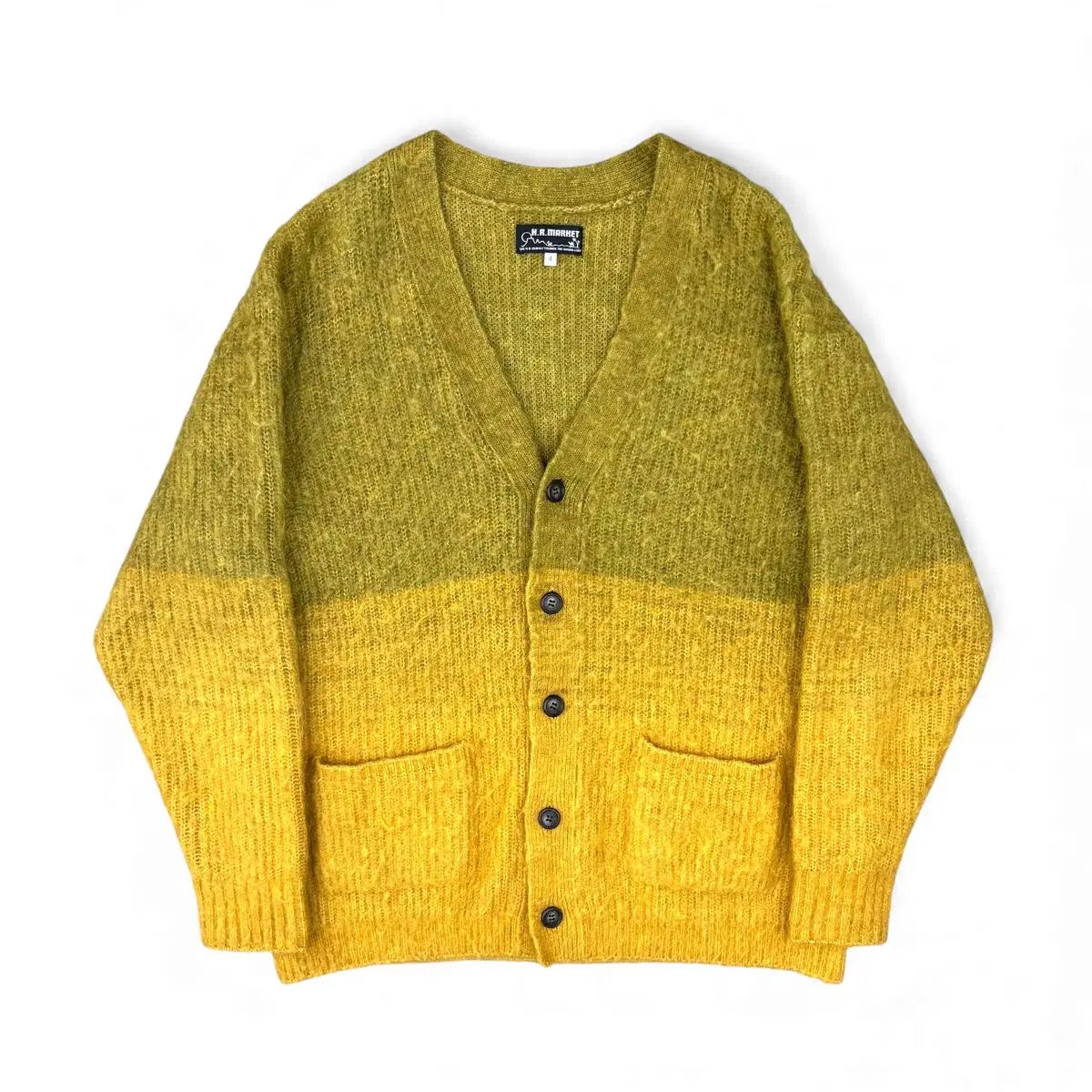 H R Market モヘア カーディガン 4