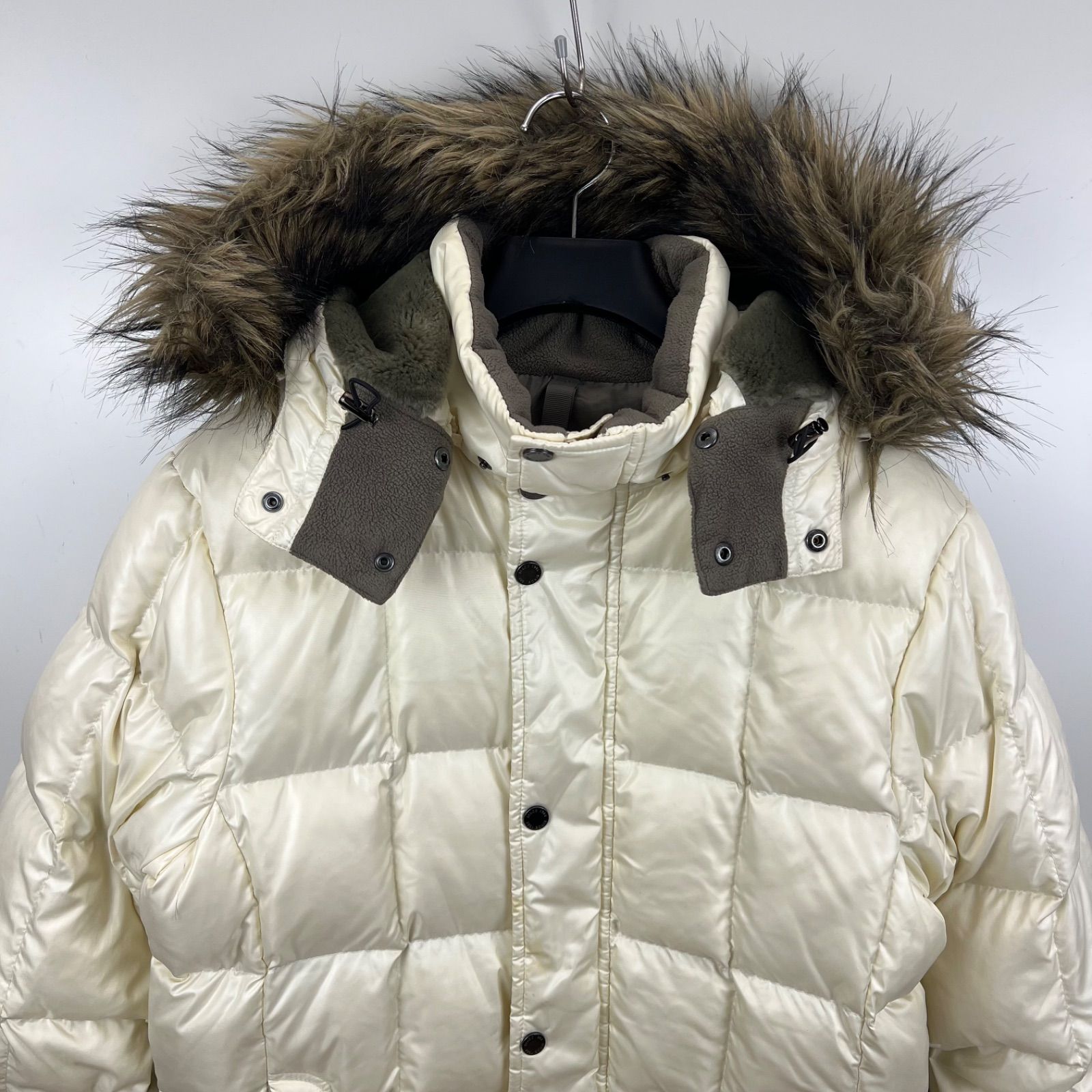 UNIQLO 00s y2k archive fur hoodie down jacket M ユニクロ 