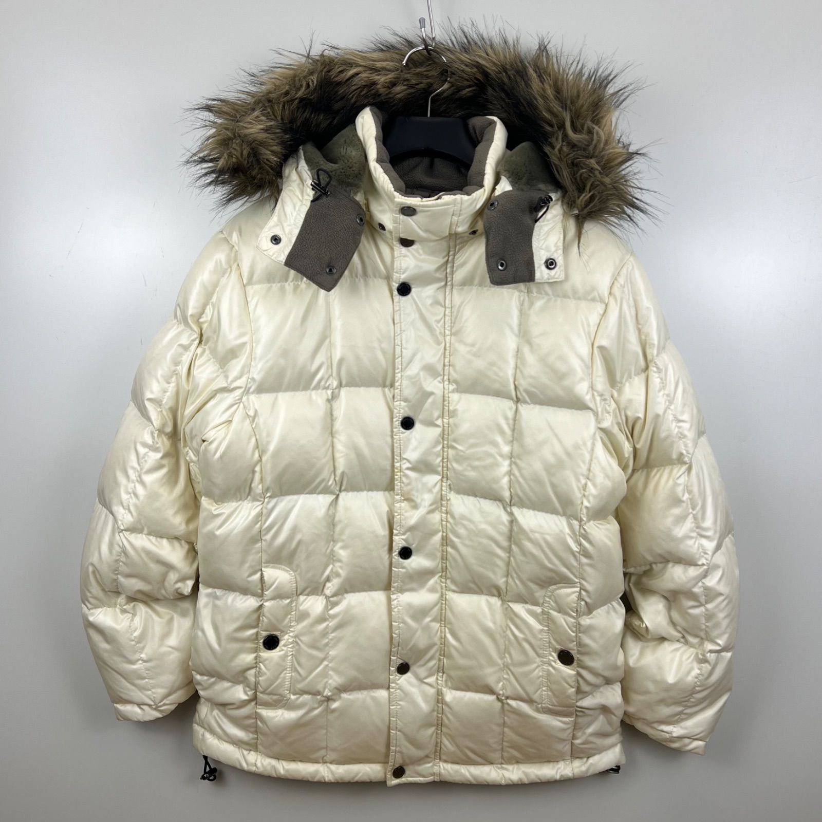 UNIQLO 00s y2k archive fur hoodie down jacket M ユニクロ 