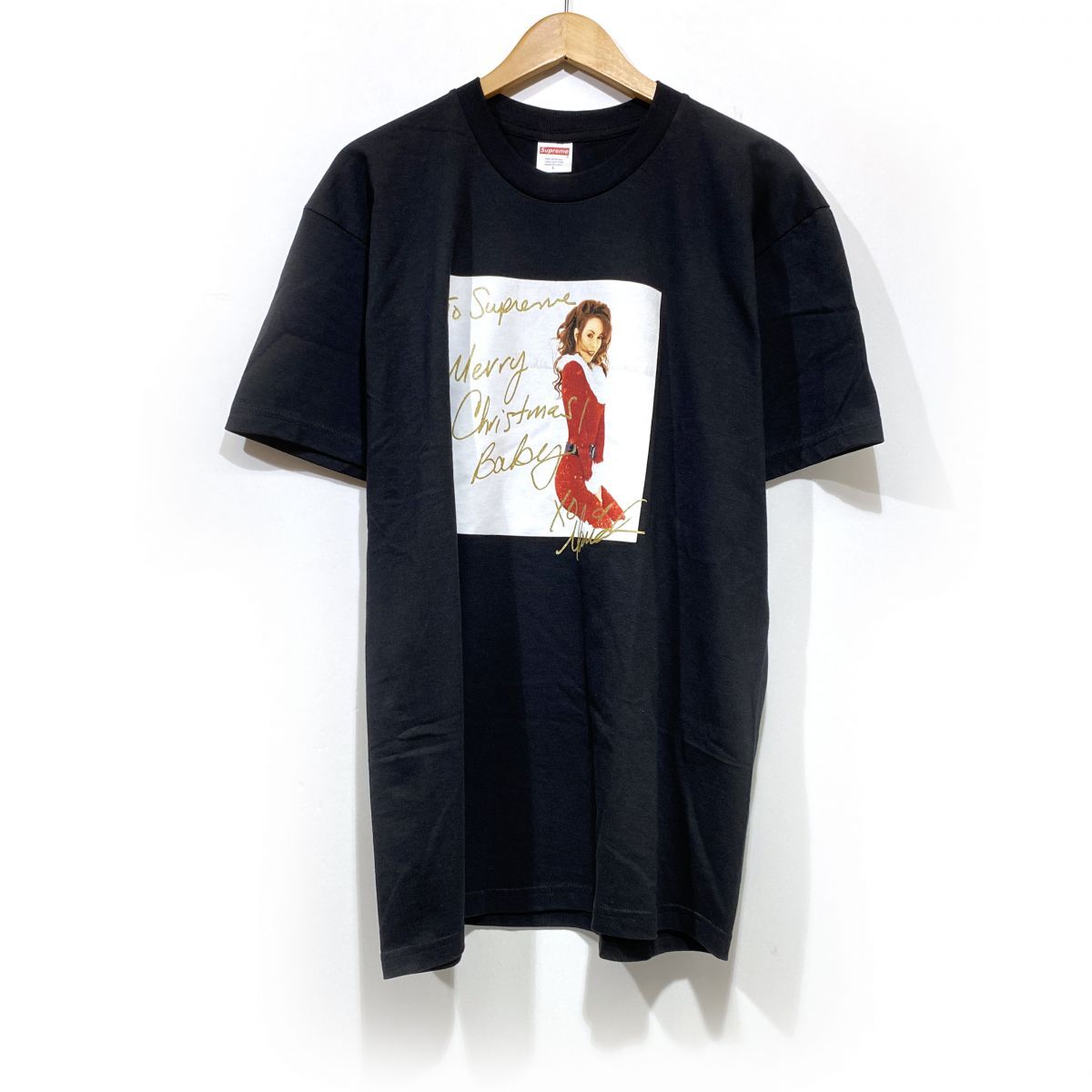 ュプリーム Supreme Maniah Carey メンズL ブラック 津山店