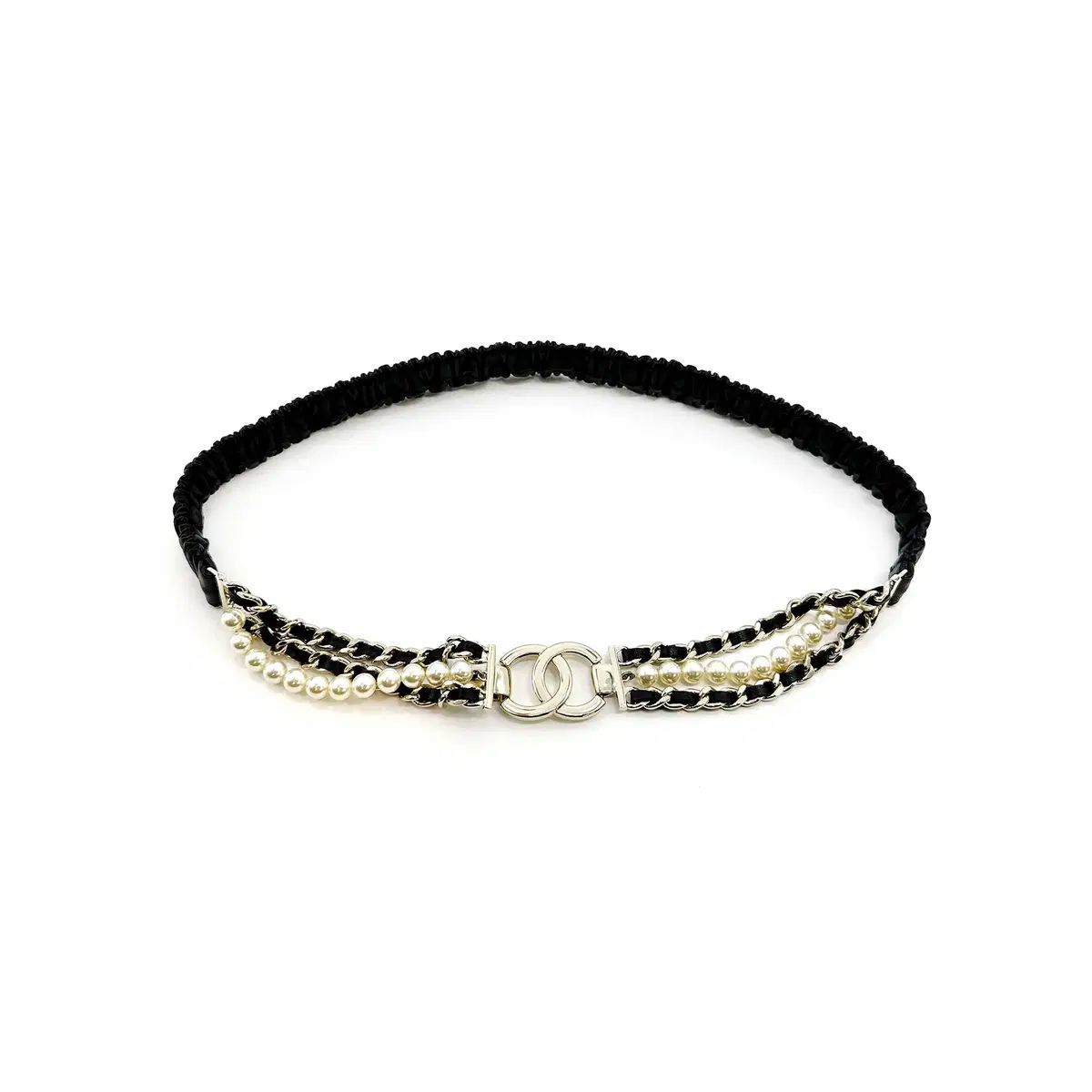 CHANEL シャネル パール CCロゴ ラム スキン ISTJ VENDING MACHINE Ver ベルト