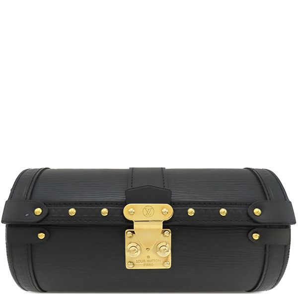ルイヴィトン LOUIS VUITTON ショルダーバッグ パピヨン トランクバッグ エピレザー ノワール ゴールド金具 黒 チェーンストラップ M58655 RFID