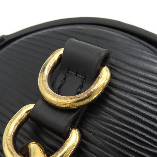  ルイヴィトン LOUIS VUITTON ショルダーバッグ パピヨン トランクバッグ エピレザー ノワール ゴールド金具 黒 チェーンストラップ M 58655 RFID ショルダーバッグ バッグ