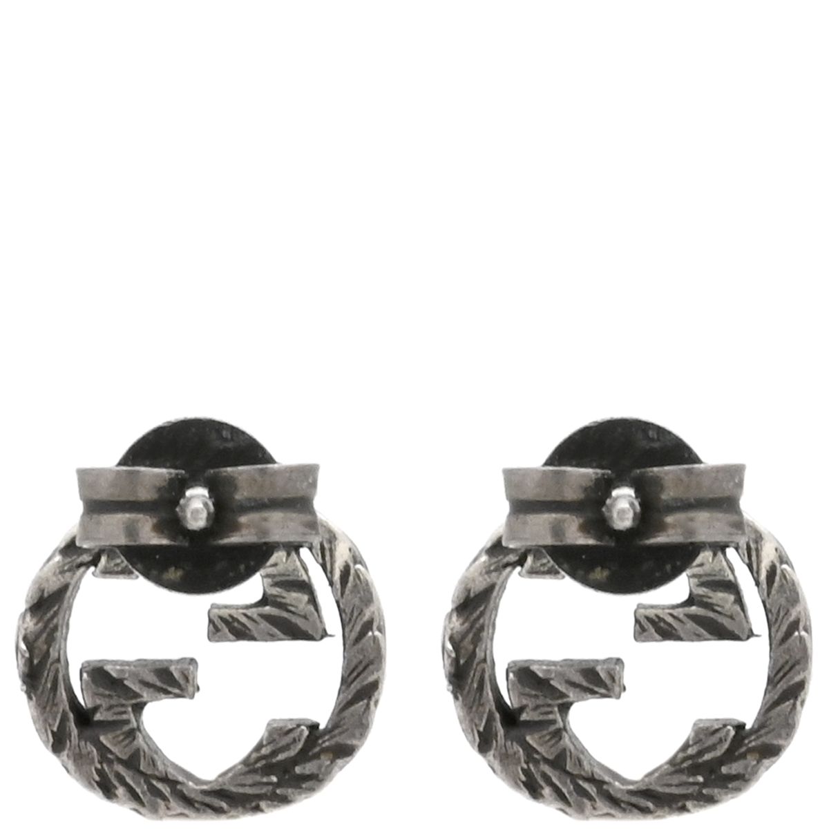 グッチ GUCCI ピアス インターロッキングG シルバー925 シルバー AG 925 箱