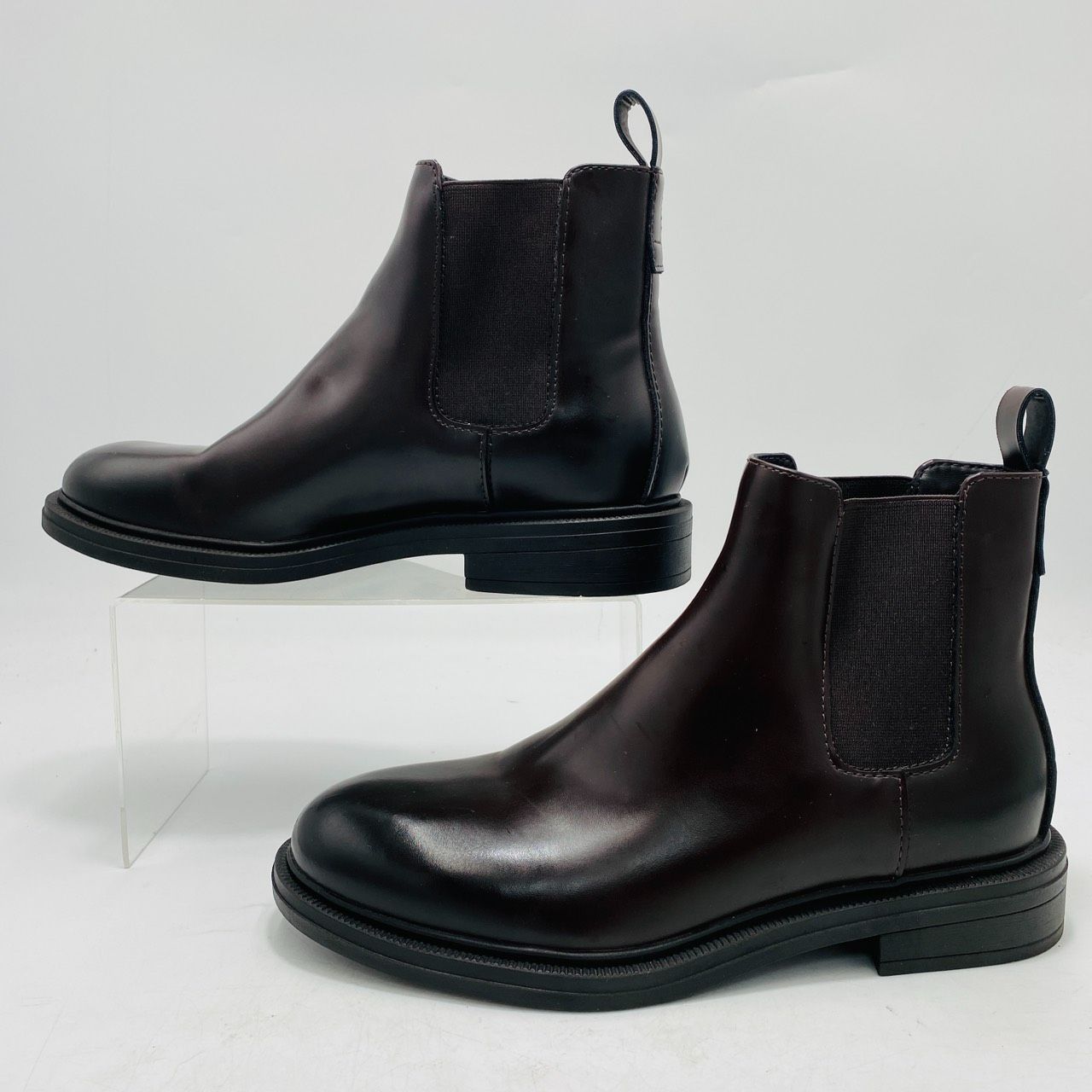 WLara サイドゴアブーツ ラボ キゴシ ワークス RABOKIGOSHI works 6.5cm本革厚底ベルト付き