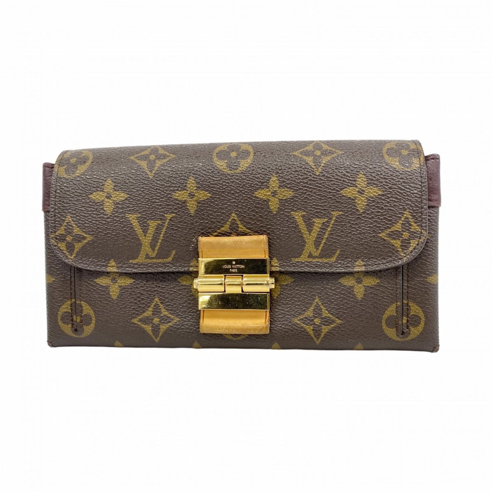 ルイ ヴィトン Louis Vuitton ルイ ヴィトン 長財布 モノグラム ポルトフォイユエリゼ M60362 ブラウン ボルドーレディース