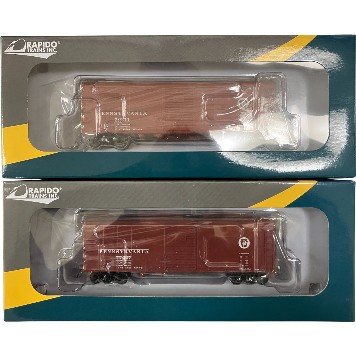 RAPIDO TRAINS PRR Pennsylvania X 31 A 123001 1 6 6両セット HOゲージ 鉄道模型