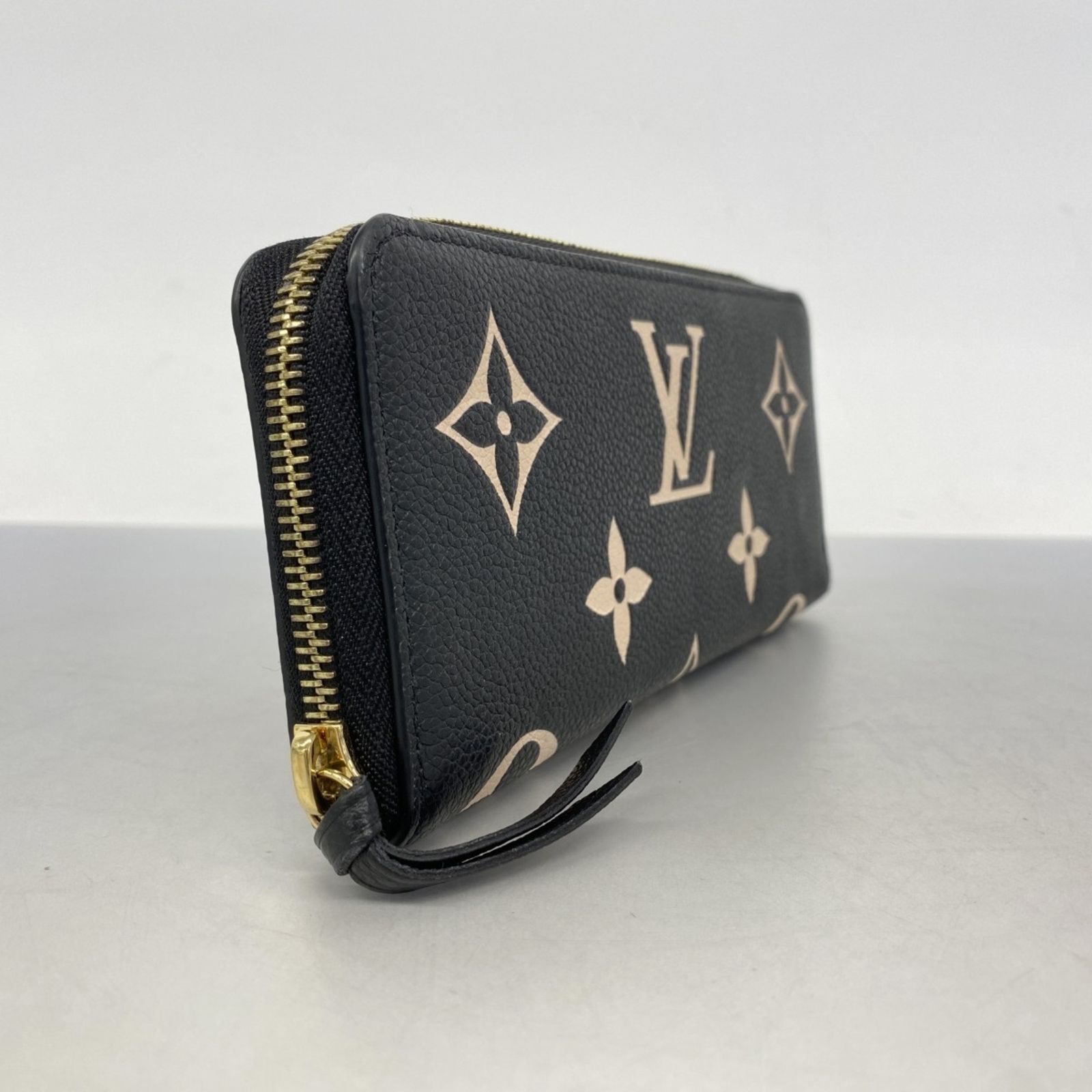 ルイヴィトン モノグラム　アンプラント ポルトフォイユ クレマンス バイカラー LOUIS VUITTON（ルイ・ヴィトン） 新品同様 バイカラー モノグラム