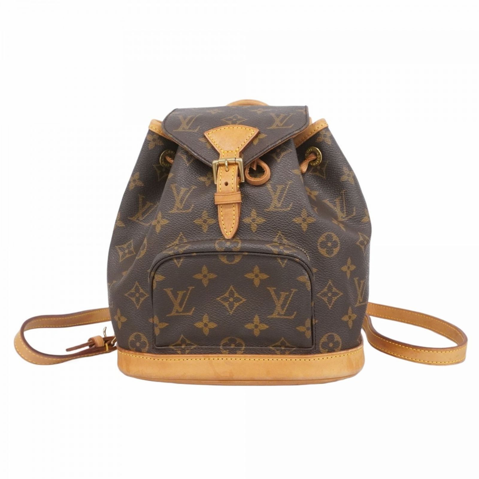 ルイ ヴィトン Louis Vuitton ルイ ヴィトン リュック デイパック モノグラム ミニモンスリ M51137 ブラウンレディース