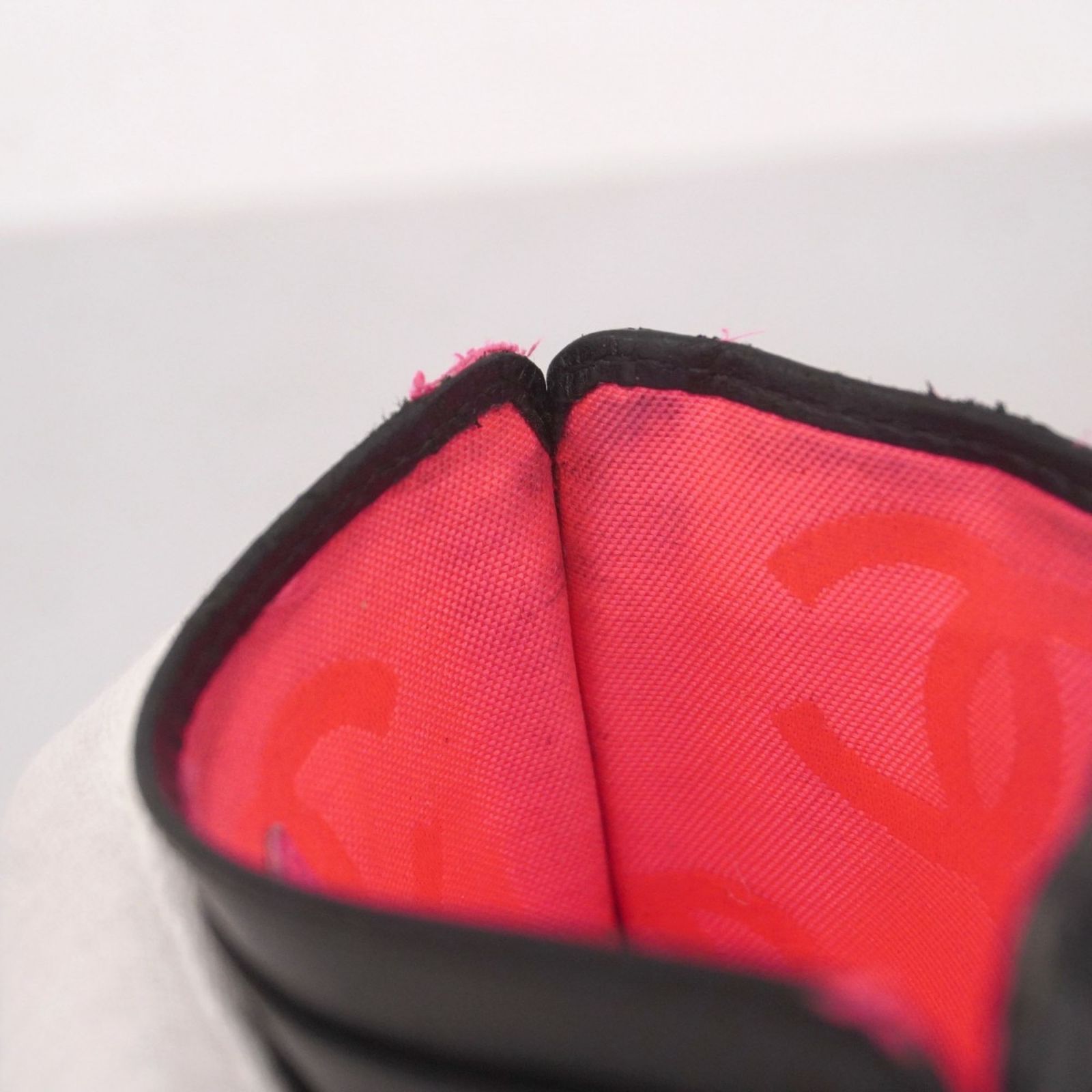  シャネル Chanel 名刺入れ カードケース カンボン ラムスキン ブラックレディース カードケース 小物