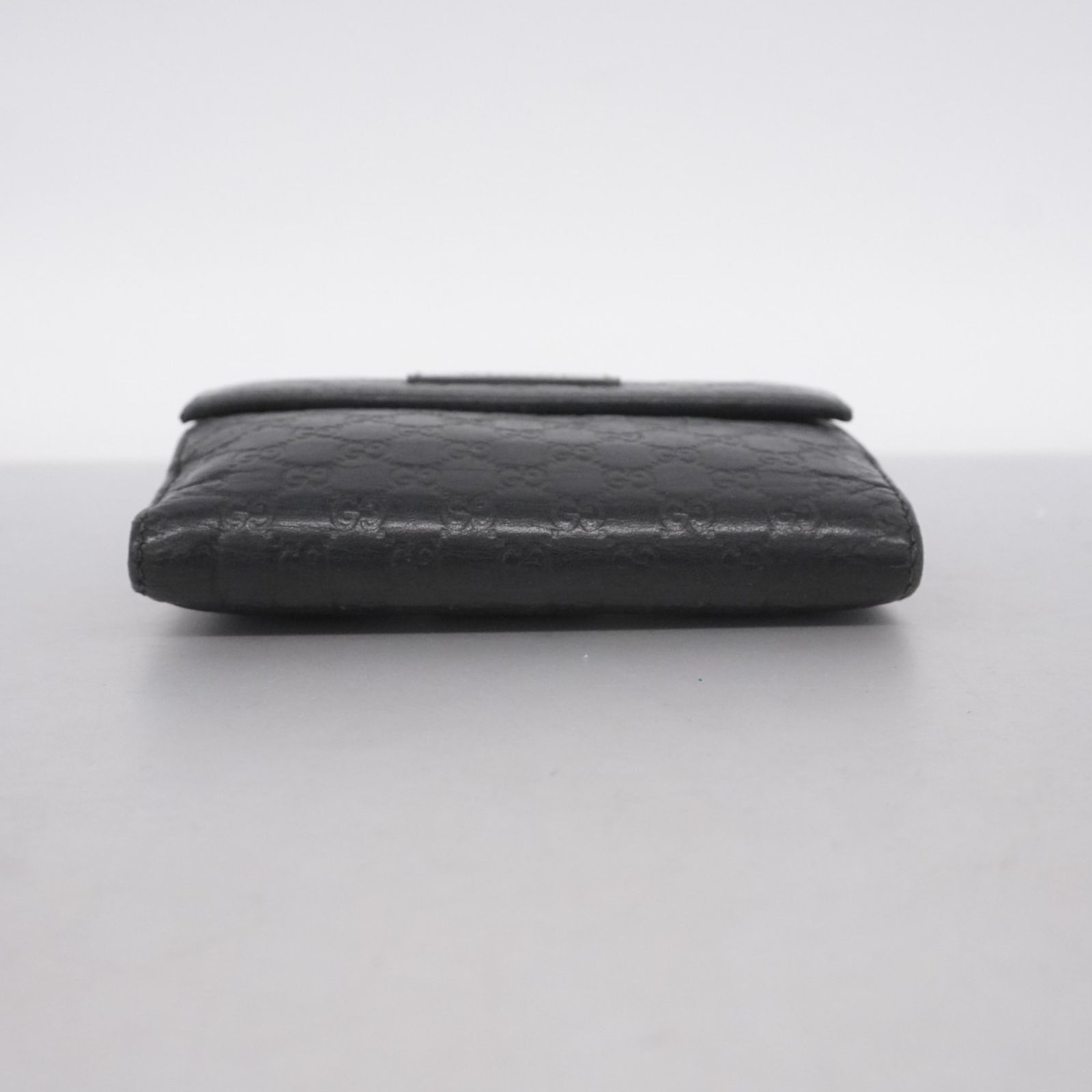 グッチ Gucci 財布 グッチシマ 464916 レザー ブラック シャンパンレディース