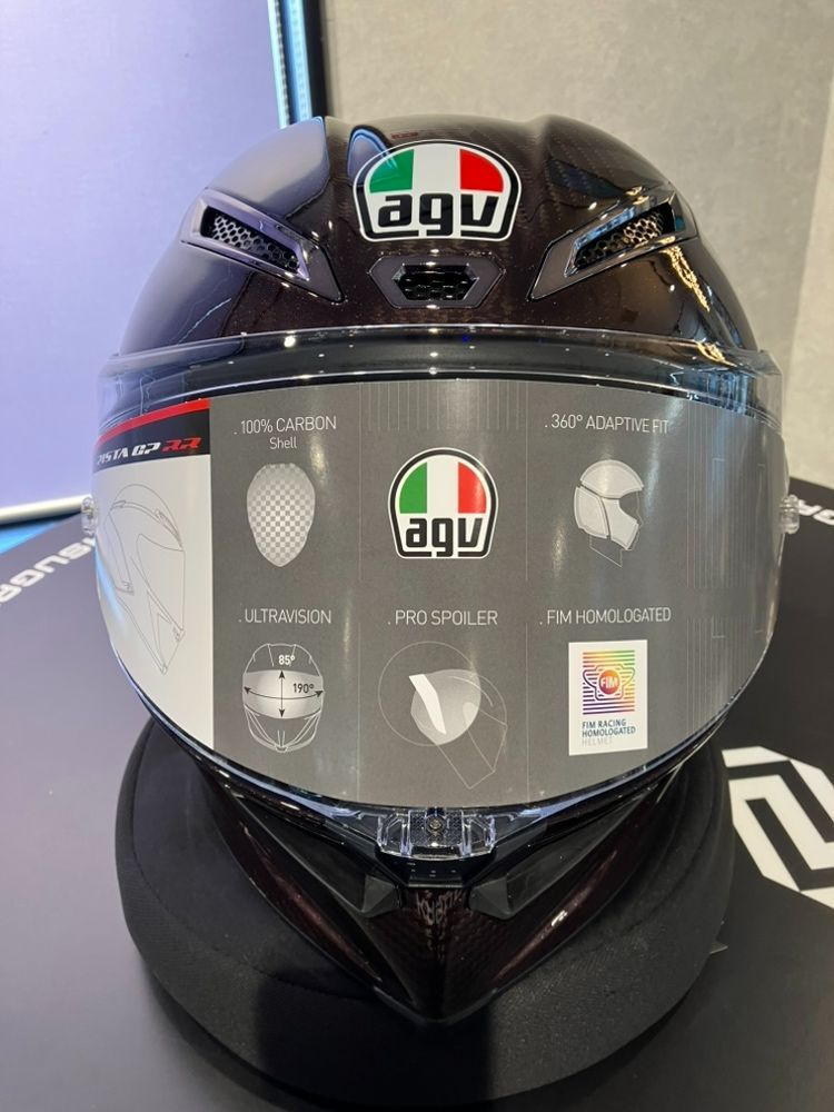 AGV PISTA GP RR モノカーボン RED M