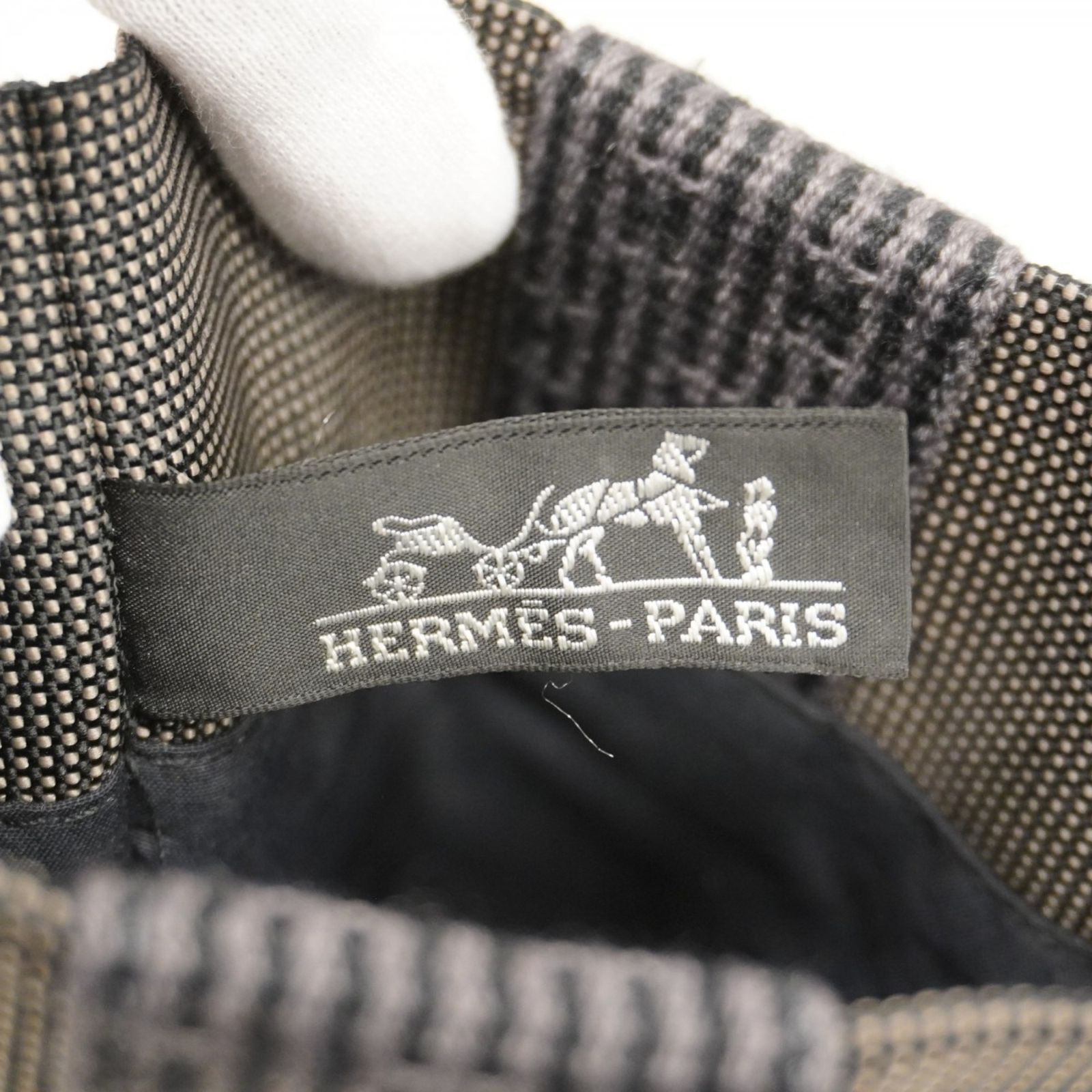 理想的な エルメス Hermes エルメス ショルダーバッグ エールラインポシェット キャンバス ブラックレディース 取扱商品6万点以上！