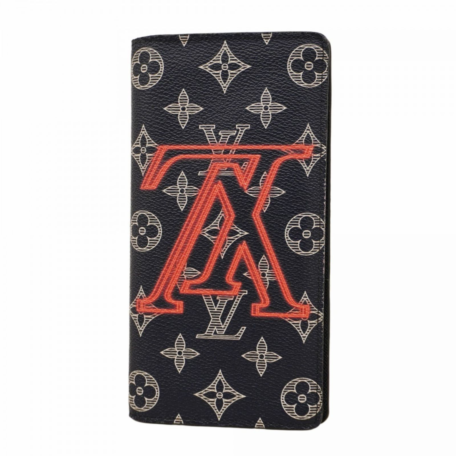 ルイ ヴィトン Louis Vuitton ルイ ヴィトン 長財布 モノグラム インク アップサイドダウン ポルトフォイユブラザ M62893 ネイビーメンズ