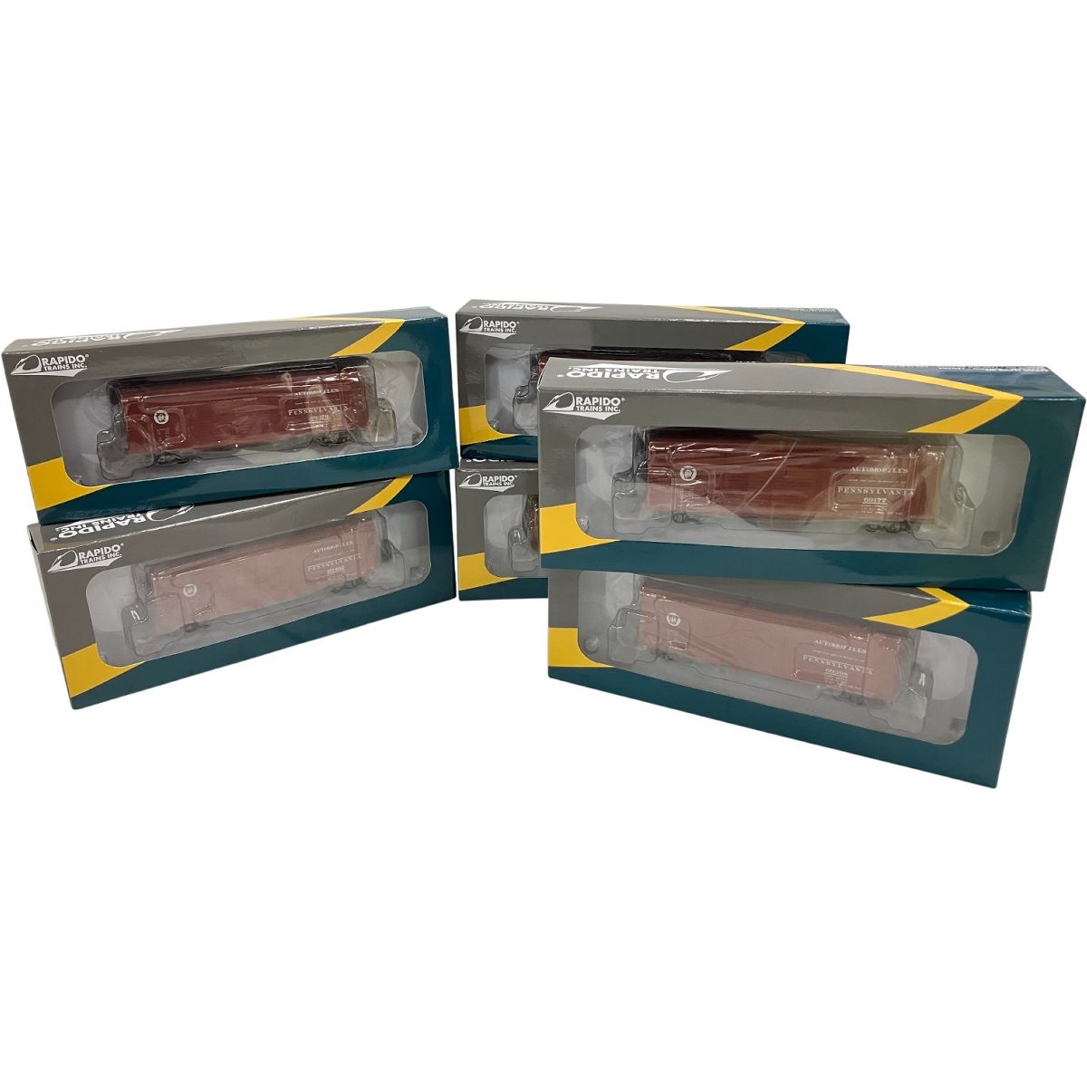 RAPIDO TRAINS PRR Pennsylvania X 31 A 123007 1 6 6両セット HOゲージ 鉄道模型