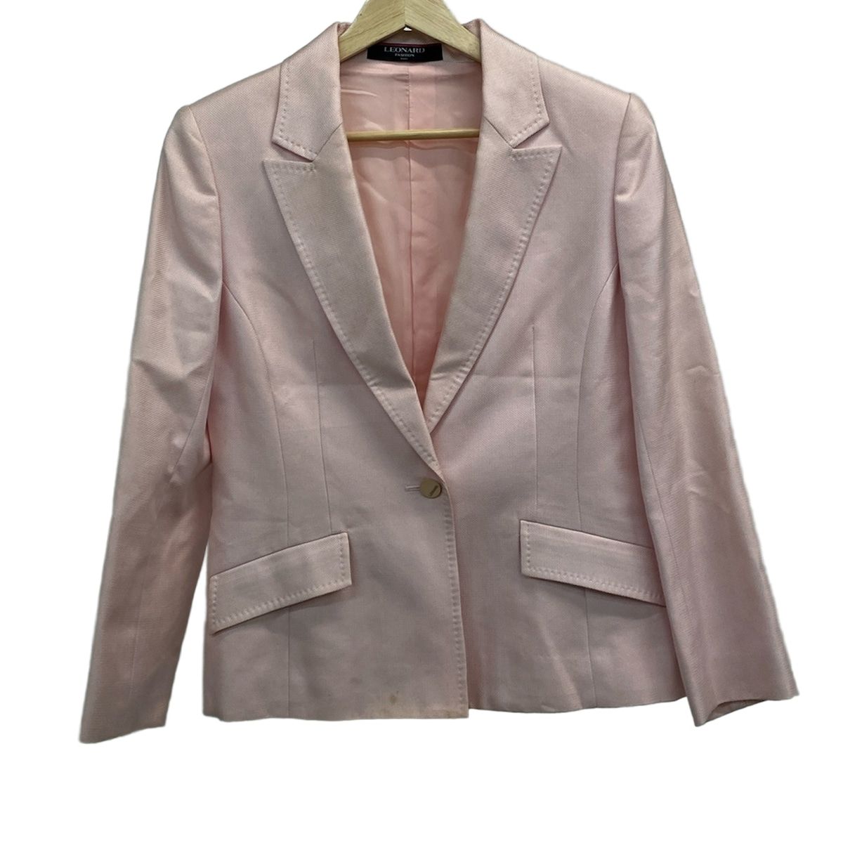 LEONARD(レオナール) ジャケット サイズ9AR S レディース - ピンク