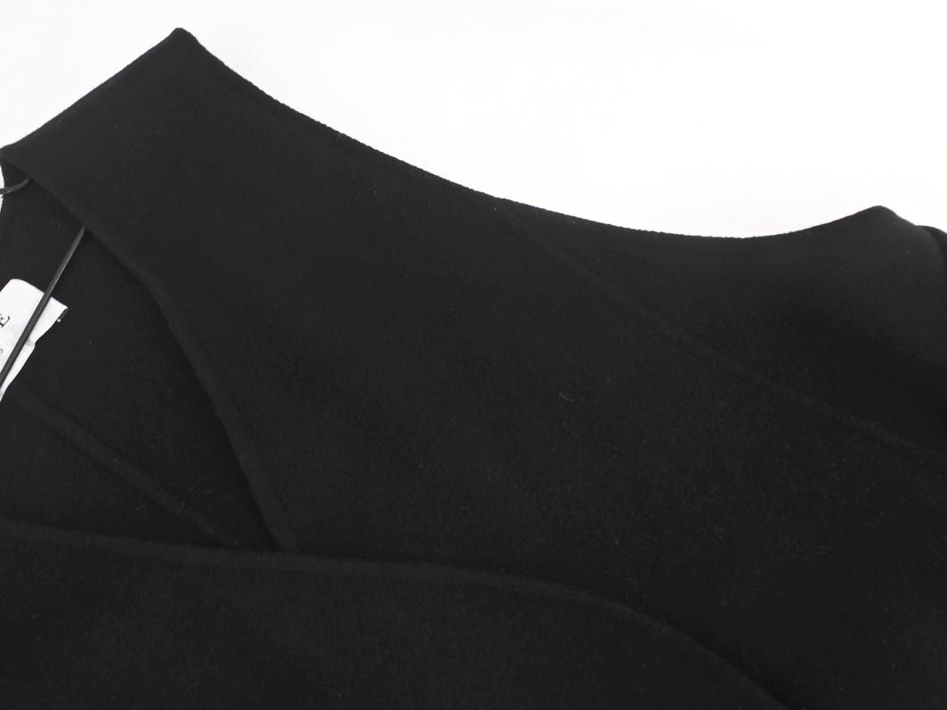 本日発送 ADORE アドーア ウール ロング ベスト size38 黒 レディース