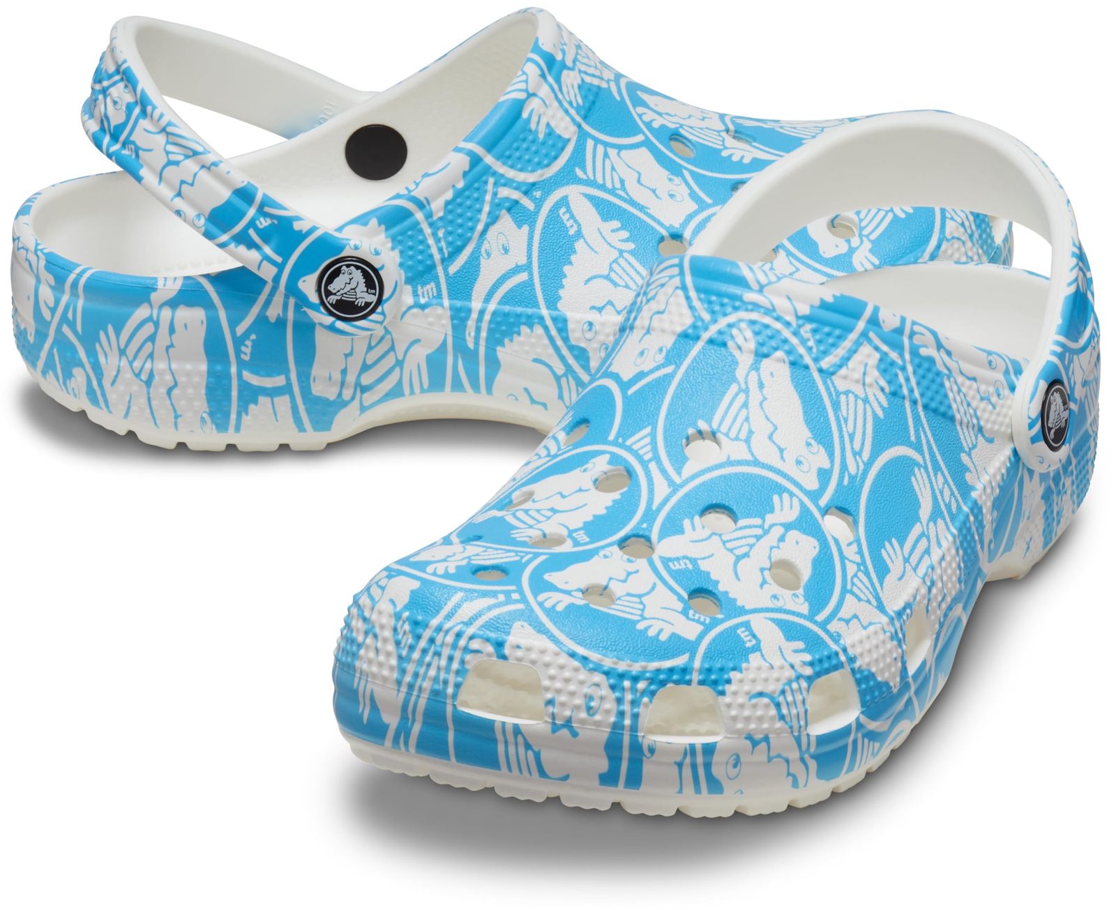 クロックス サンダル クラシック デューク プリント クロッグ ベネチアン ブルー 28cm ベネチアン ブルー 28.0 cm