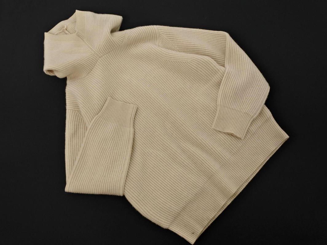 Drawer ドゥロワー 6513-105-0821 ウール カシミヤ ニット プルオーバー パーカー size1 アイボリー レディース