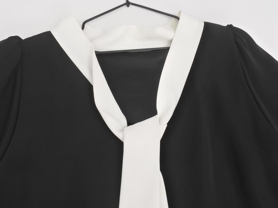 CELFORD セルフォード 2 WAY ボウタイ ワンピース size 38 黒 レディース