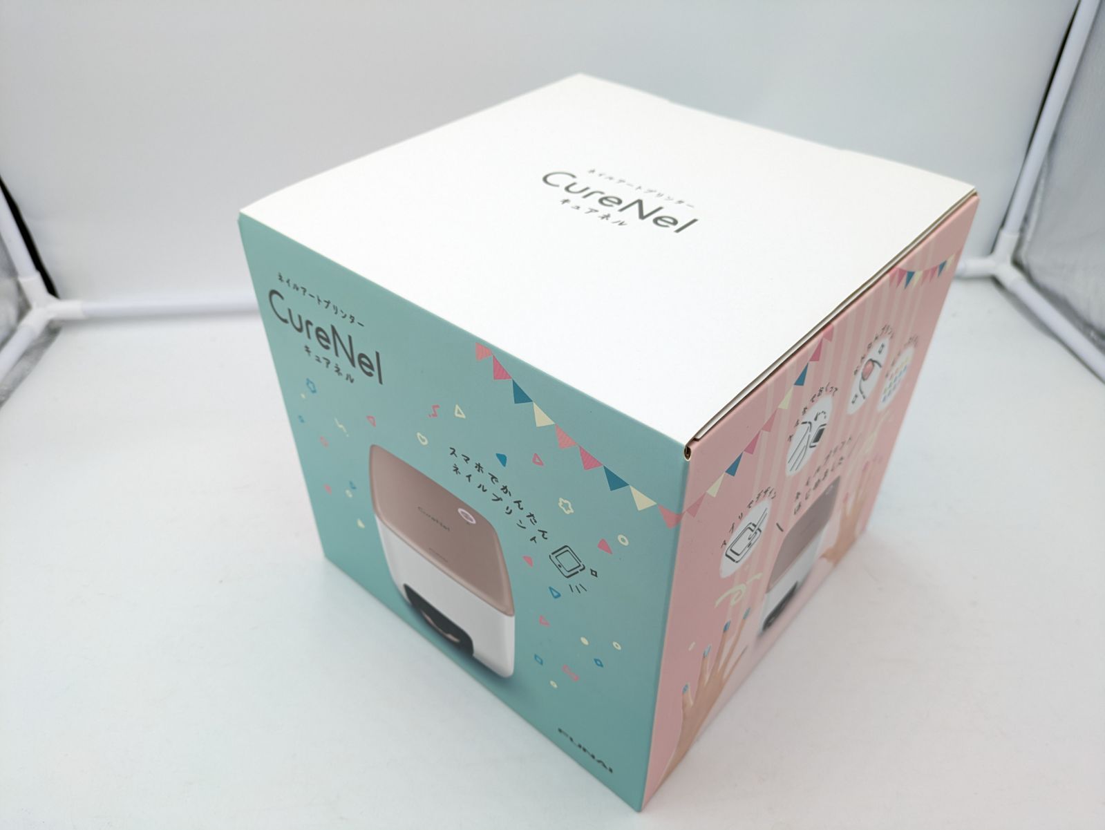 未使用品】 フナイ ネイルプリンター FBN-FA20-RG CureNel (M368