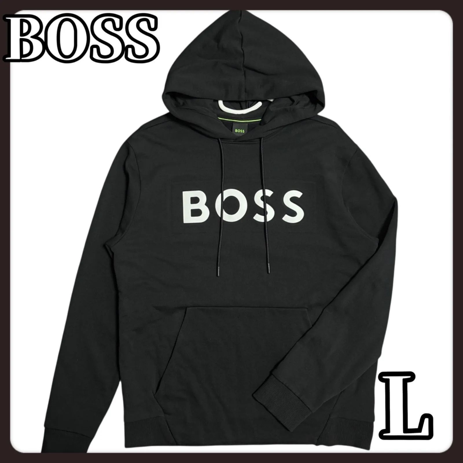 【新品】HUGO BOSS 大谷翔平着用モデル パーカー ブラック Mサイズ 新品タグ付き 大谷翔平愛用 ヒューゴボス パーカー Mサイズ 大谷翔平