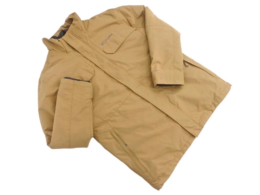 Columbia コロンビア WE1489 中綿 コート sizeL ベージュ メンズ