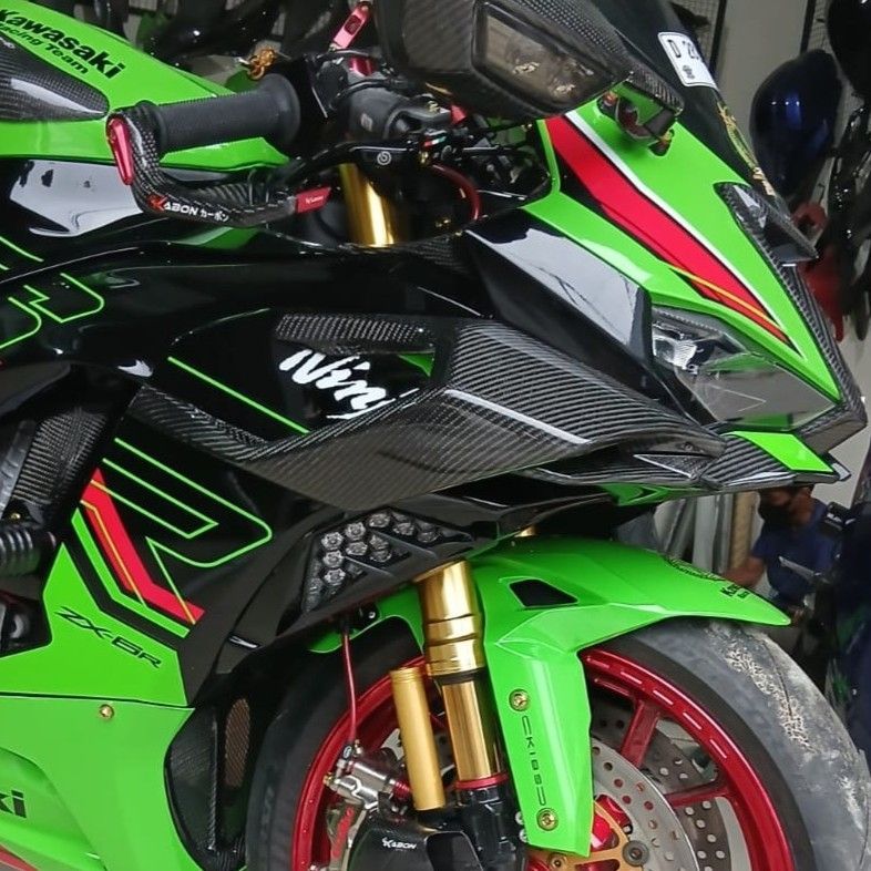 MDX ZX 6 R 24 25 ウイングレット EVO