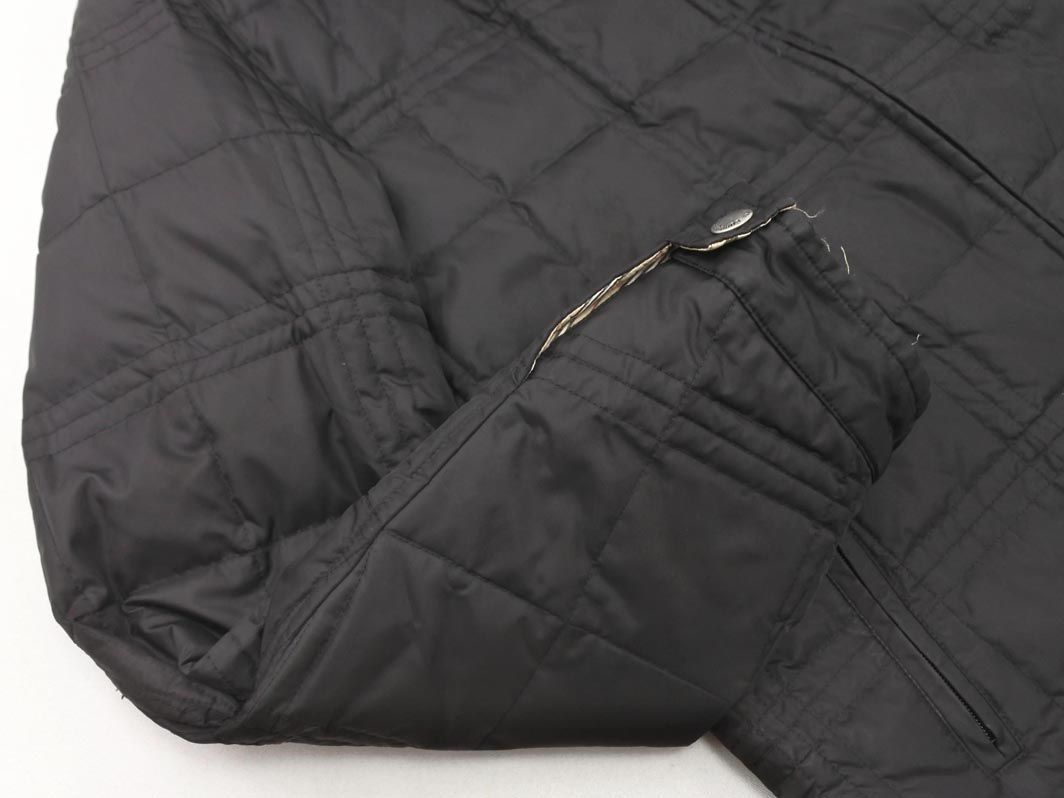 BURBERRY バーバリー BLACK LABEL ブラックレーベル ラビットファー ダウン ジャケット sizeM 黒 メンズ