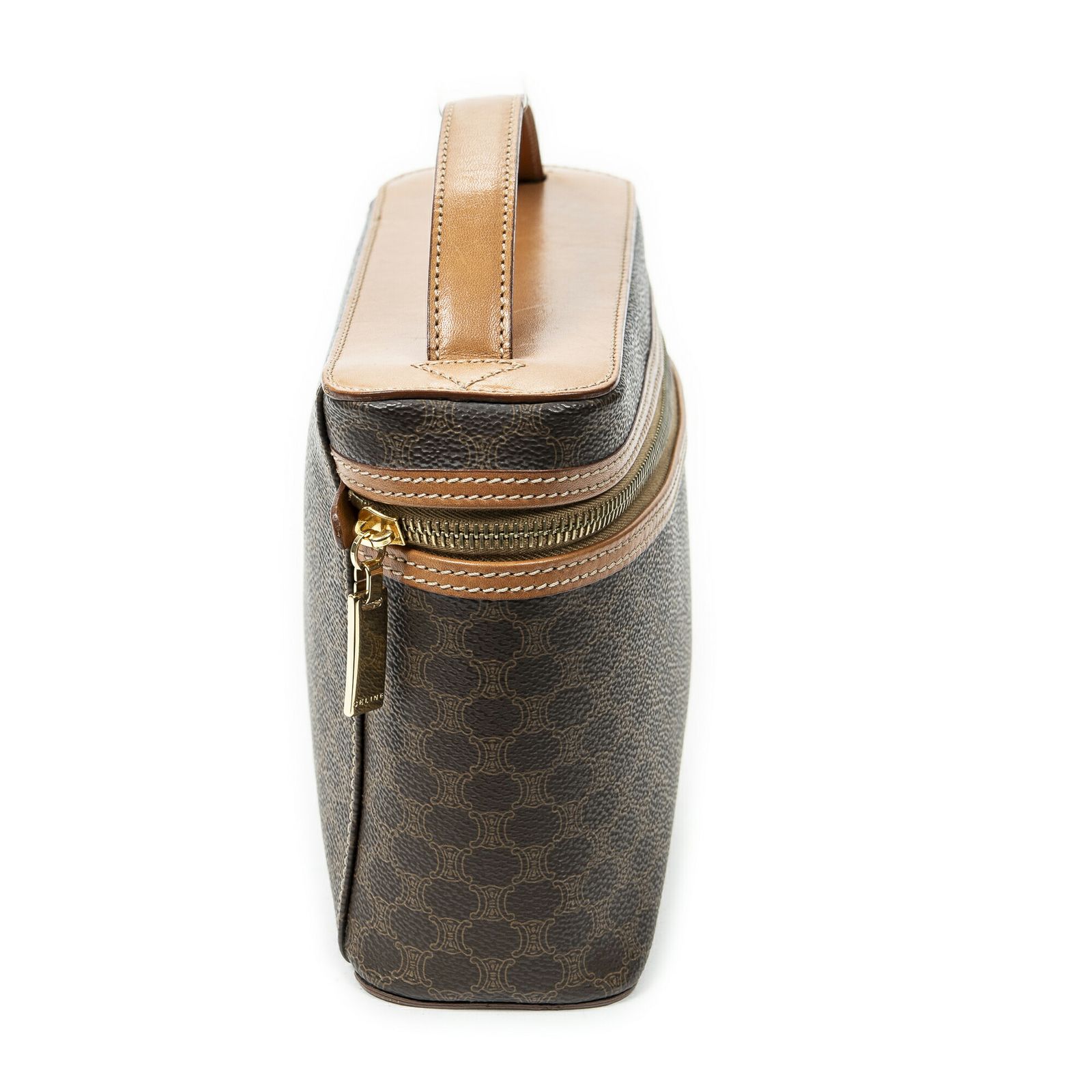 CELINE セリーヌ マカダム柄 PVC レザー リュック ヴィンテージ 良品 