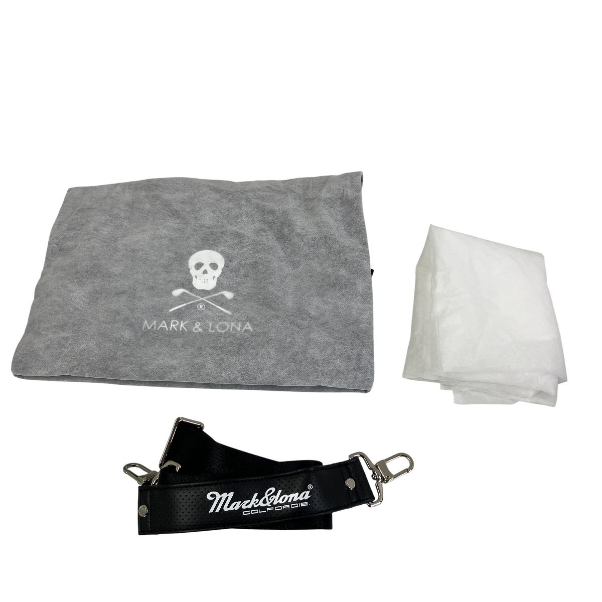 Mark - Lona ポーチ ゴルフ カートバッグ アクセサリ ブラック