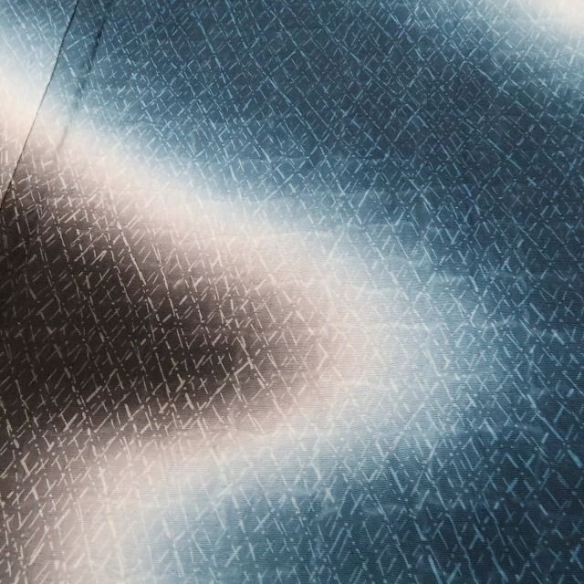 新品 やまと 着物 仕付け糸付“もう一つの世界が顔を出す夜空”付下げ 4244 ❁tomihisa❁新品 やまと誂製 着物 正絹 仕付け糸付“もう一つの世界が