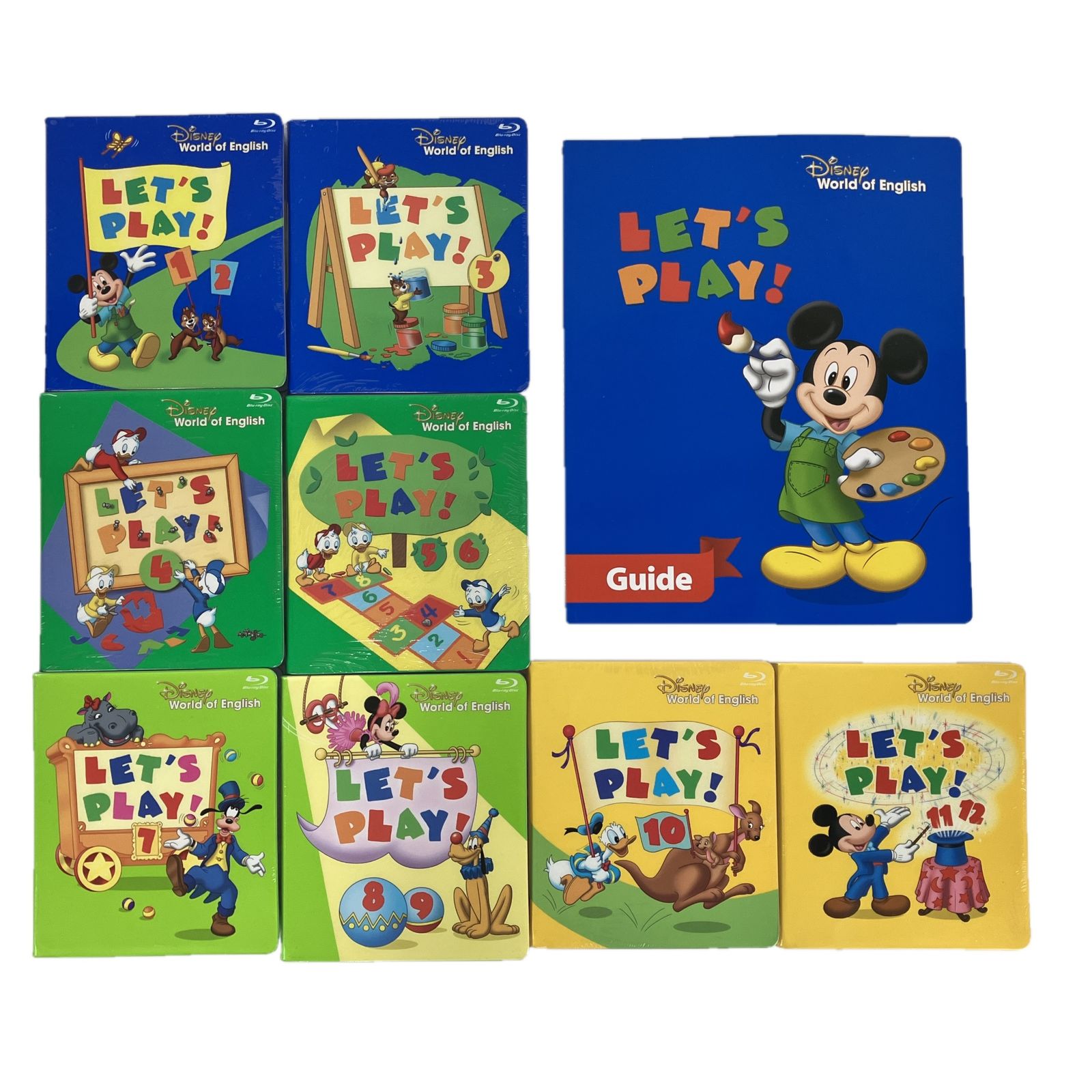 DWE レッツプレイ プレイアロング セット 2019年頃 Blu-ray版