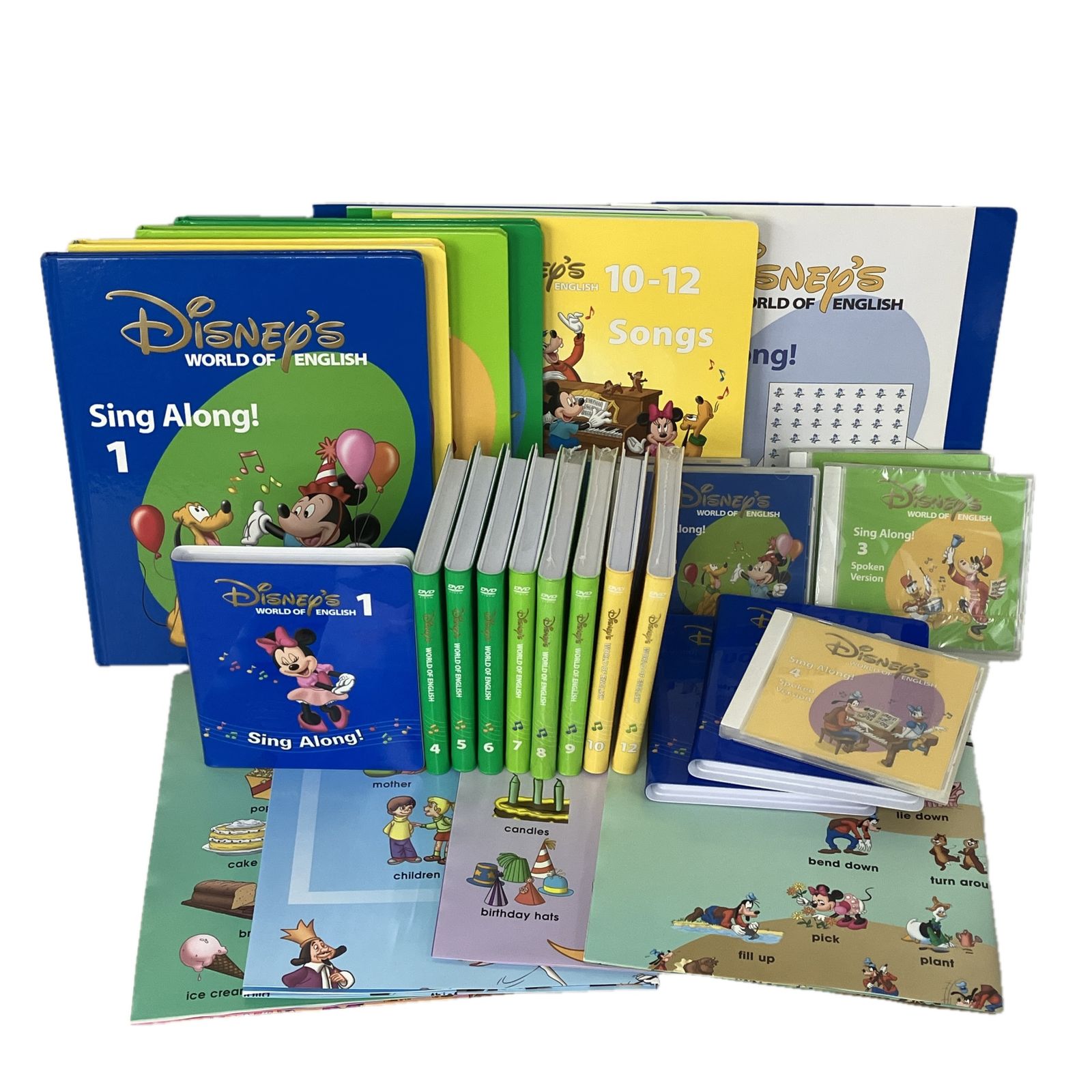 DWE シングアロング DVD版 2016年頃 ディズニー英語システム 英語 教材