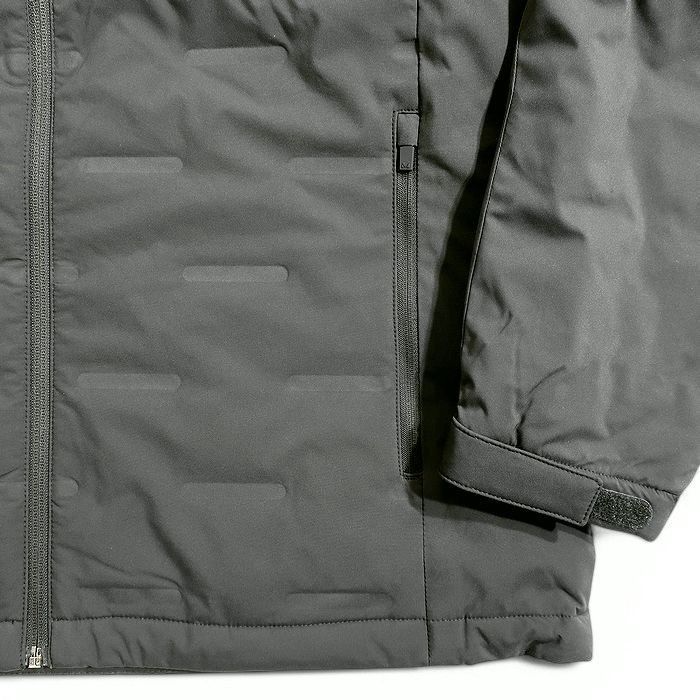 ジップアップ ダウンジャケット
