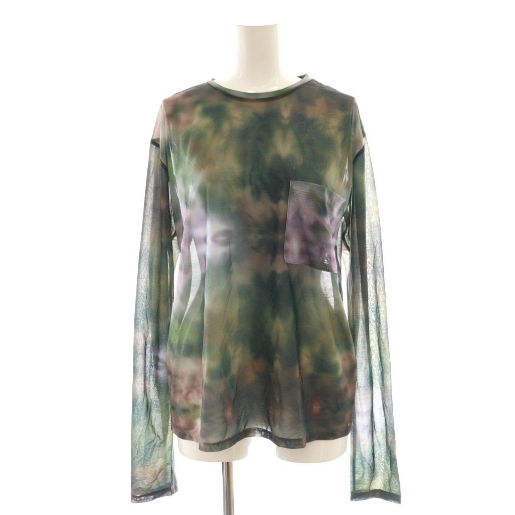 フミエタナカ FUMIE TANAKA シアーマーブルロンTEE Tシャツ カットソー 1 マルチ DF OS