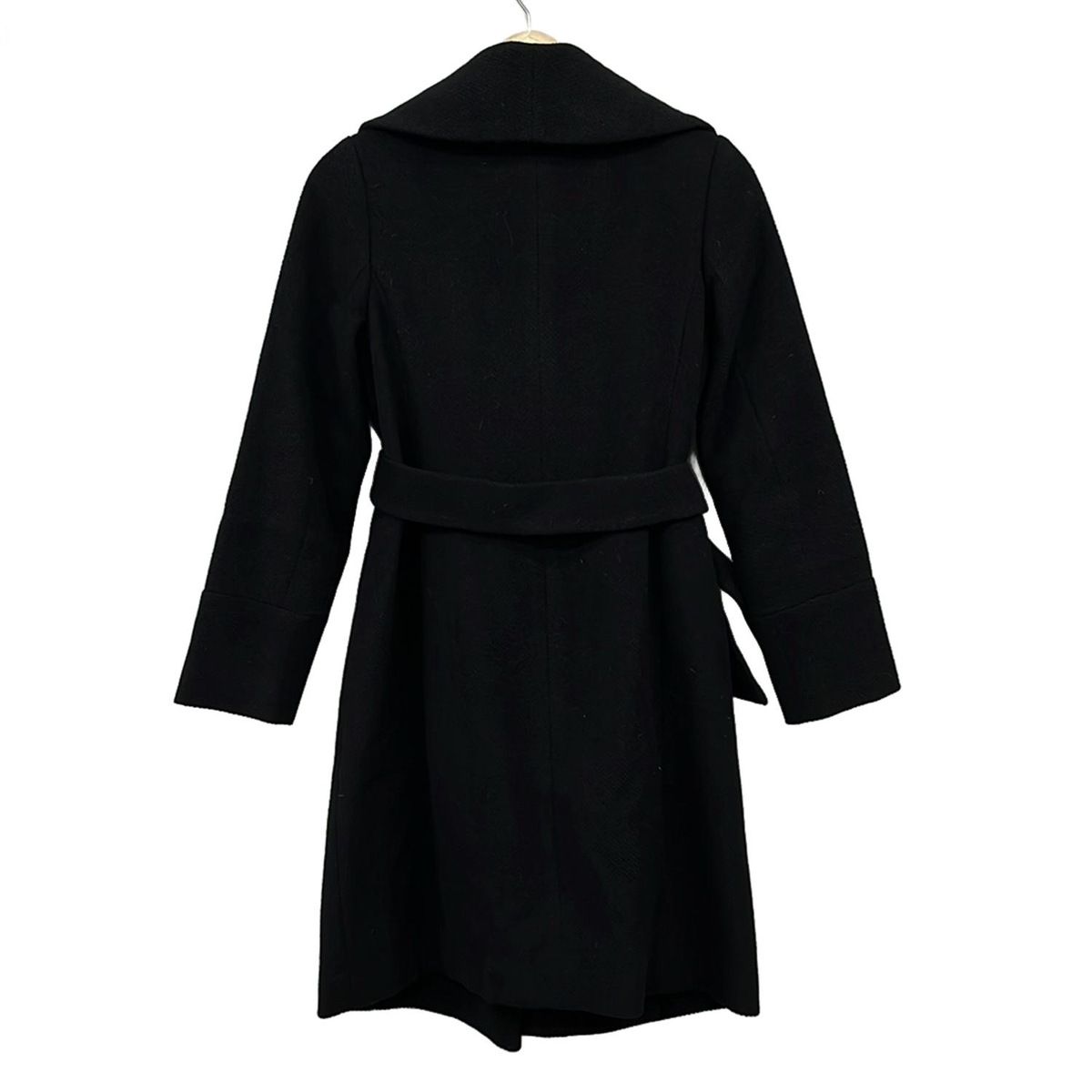 美品 マッキントッシュフィロソフィー カシミヤ混 チェスターコート ロング丈 黒 MACKINTOSH PHILOSOPHY(マッキントッシュフィロソフィー) コート