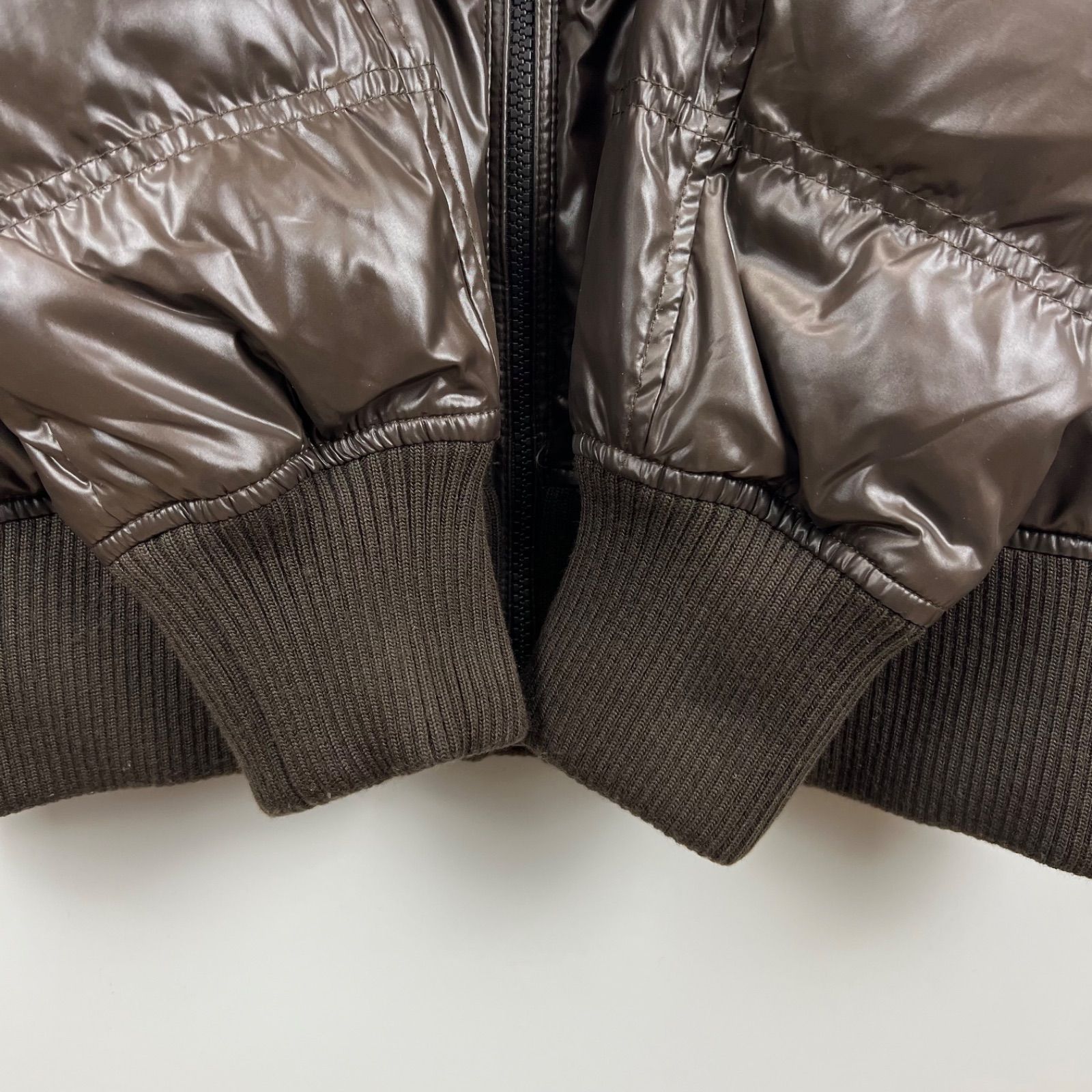 UNIQLO 00s y2k archive shiny fur down jacket S ユニクロ 光沢