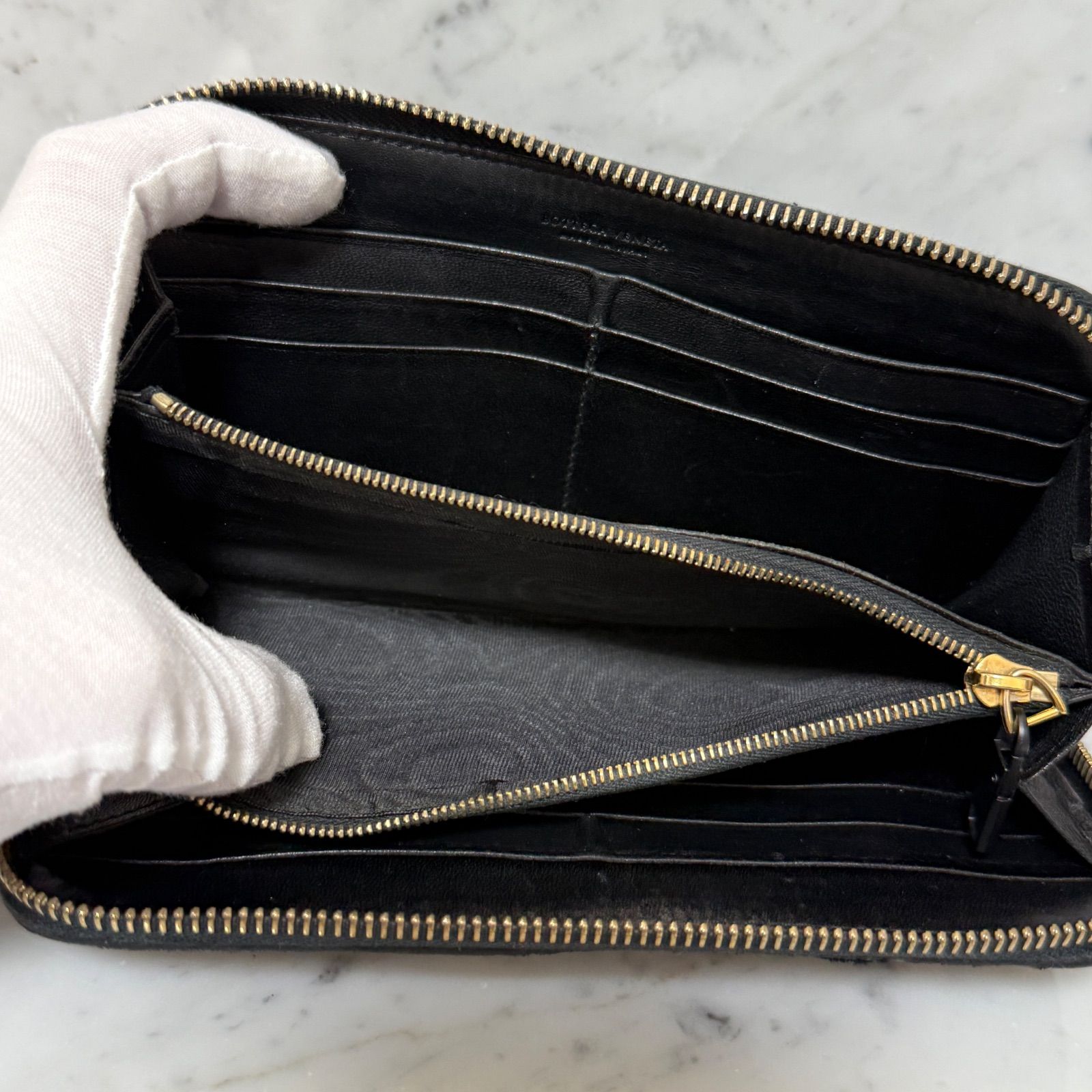 bottegaveneta ボッテガヴェネタ 長財布 ラウンドファスナー ジップ