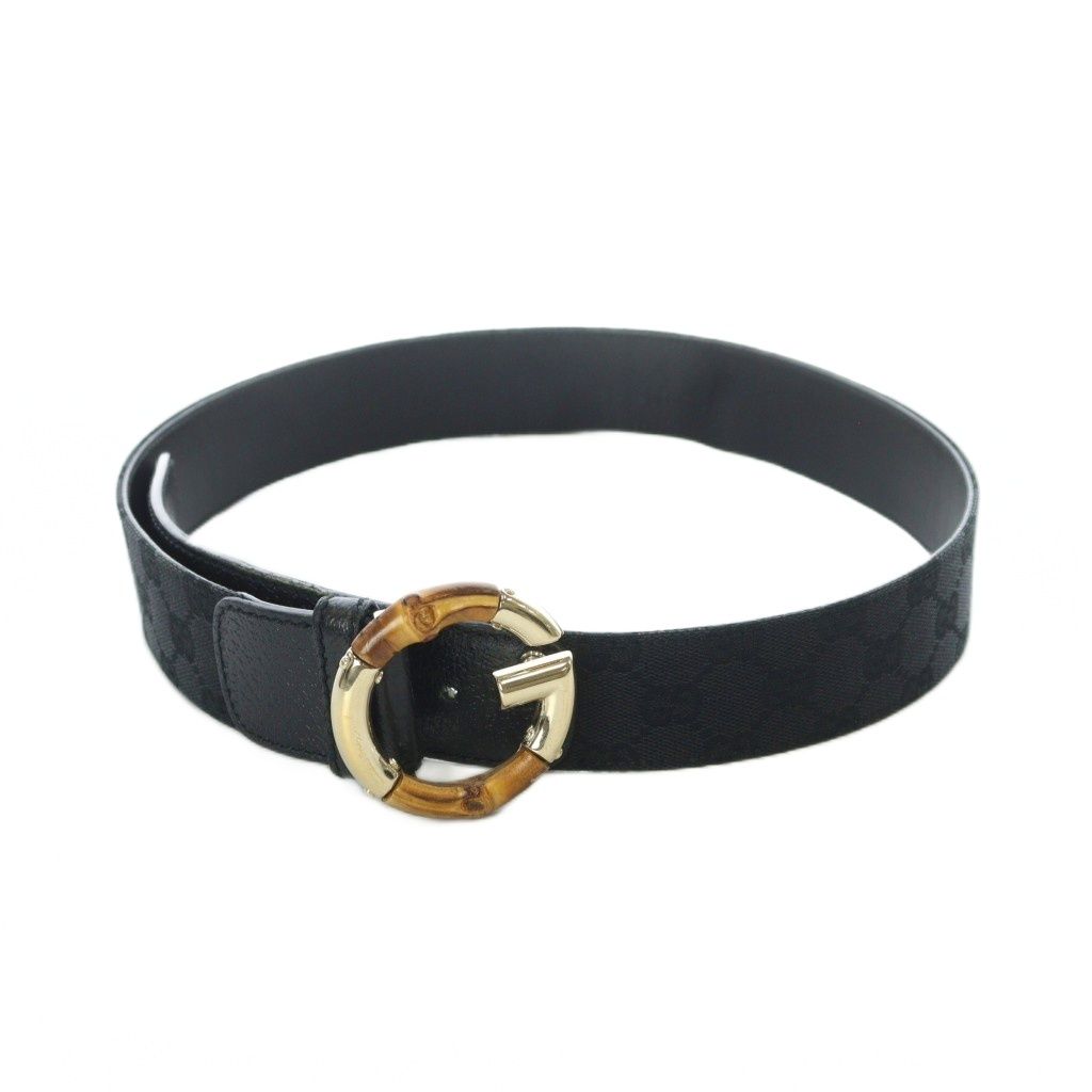 グッチ GUCCI ベルト GGキャンバス 総柄 バンブー 138456 RI OS