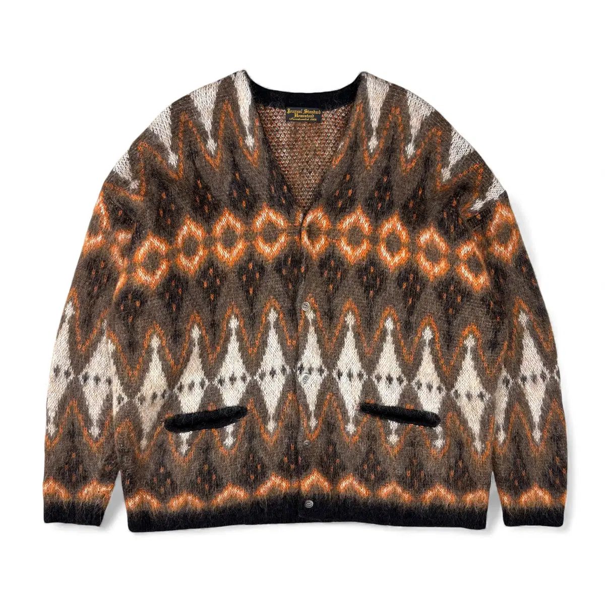 Journal Standard Homestead モヘア カーディガン L