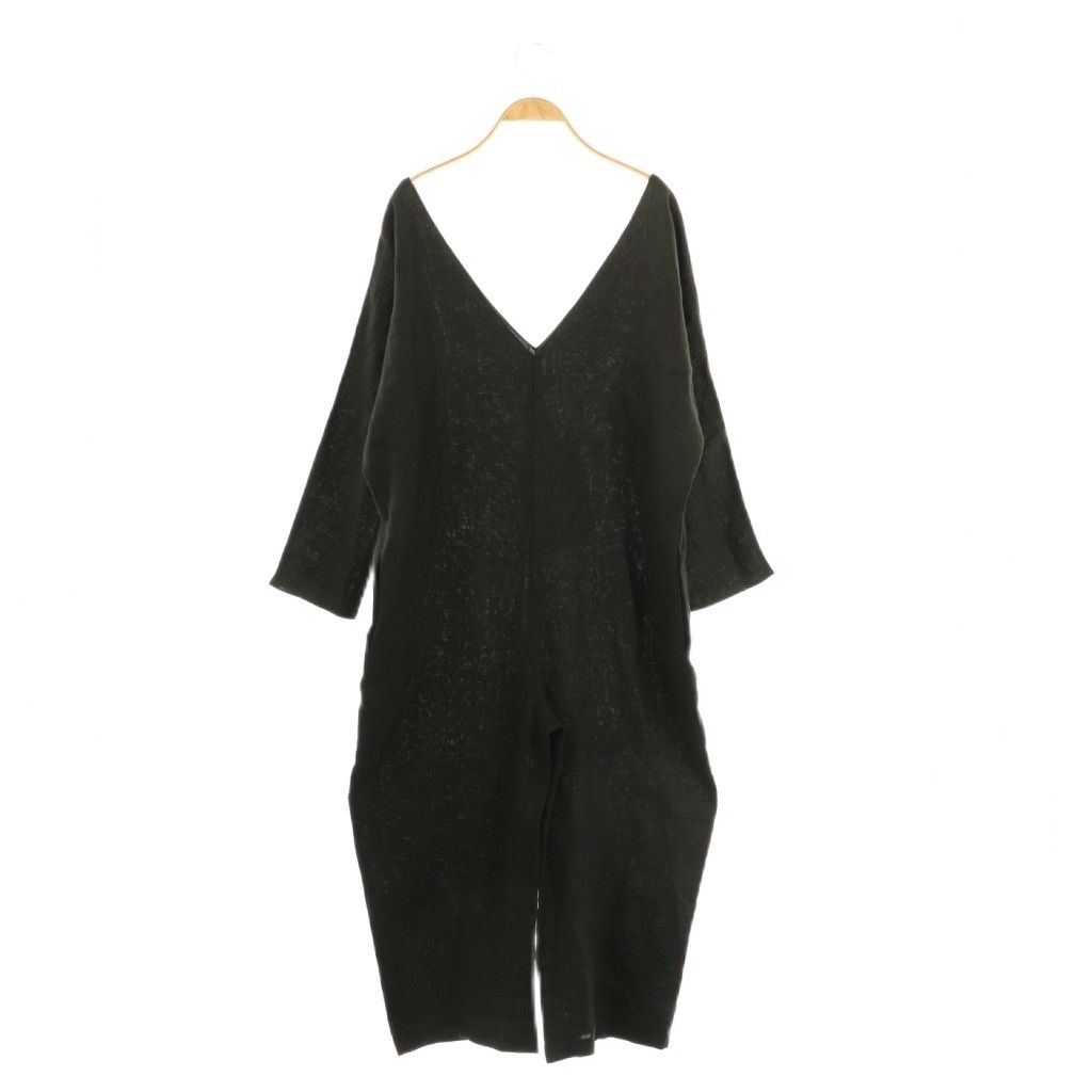 レイチェルクレイヴン RACHELCRAVEN リネンジャンプスーツ 0 ブラック DO OS SH