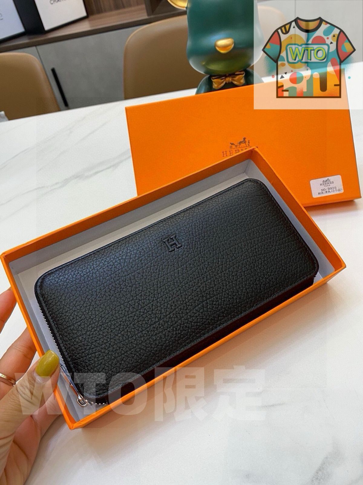 エルメス メンズ ウォレット ハンドバッグ 高品質レザー ブランドショップ爆款 -WTO輸入-REW63